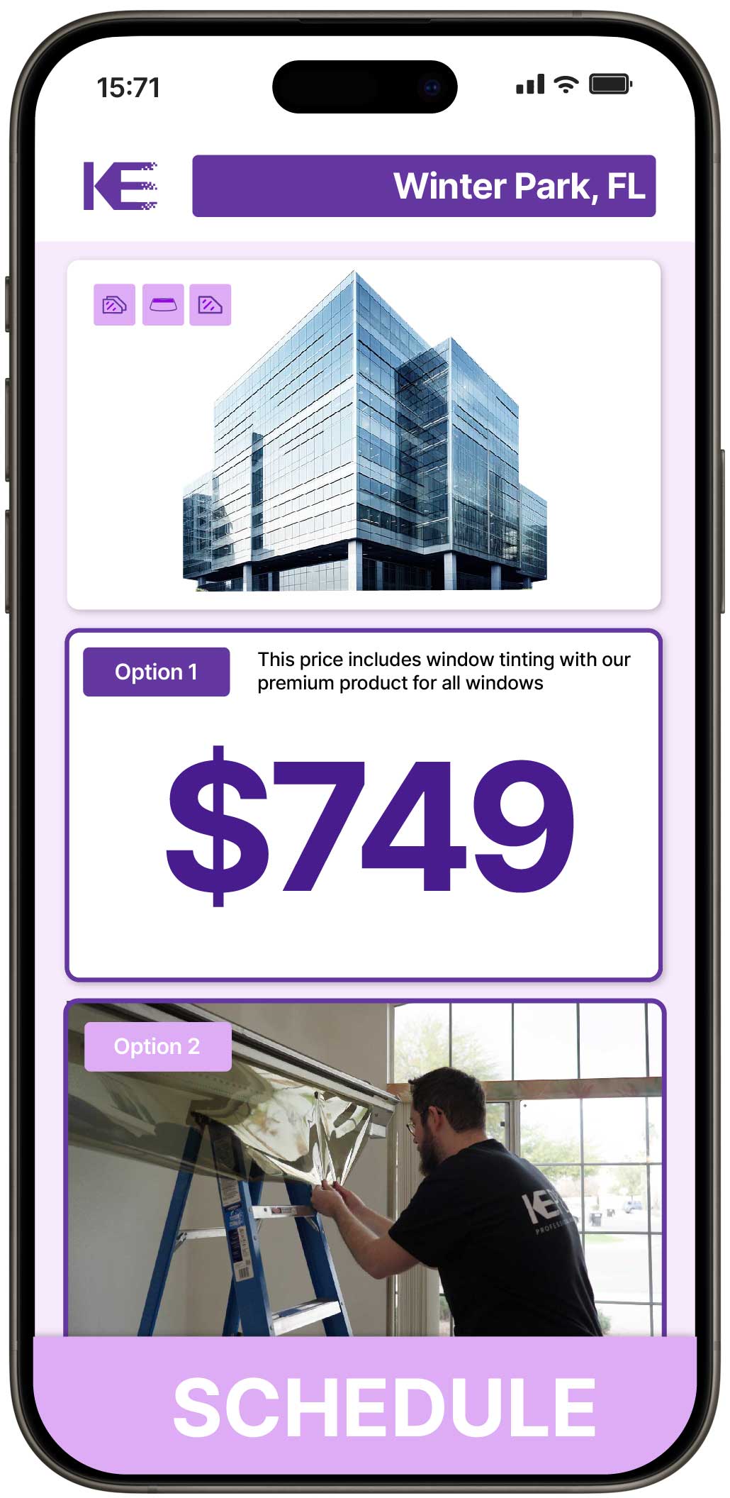 View Affordable Safety and Security Window Film Rates in Winter Park, Florida