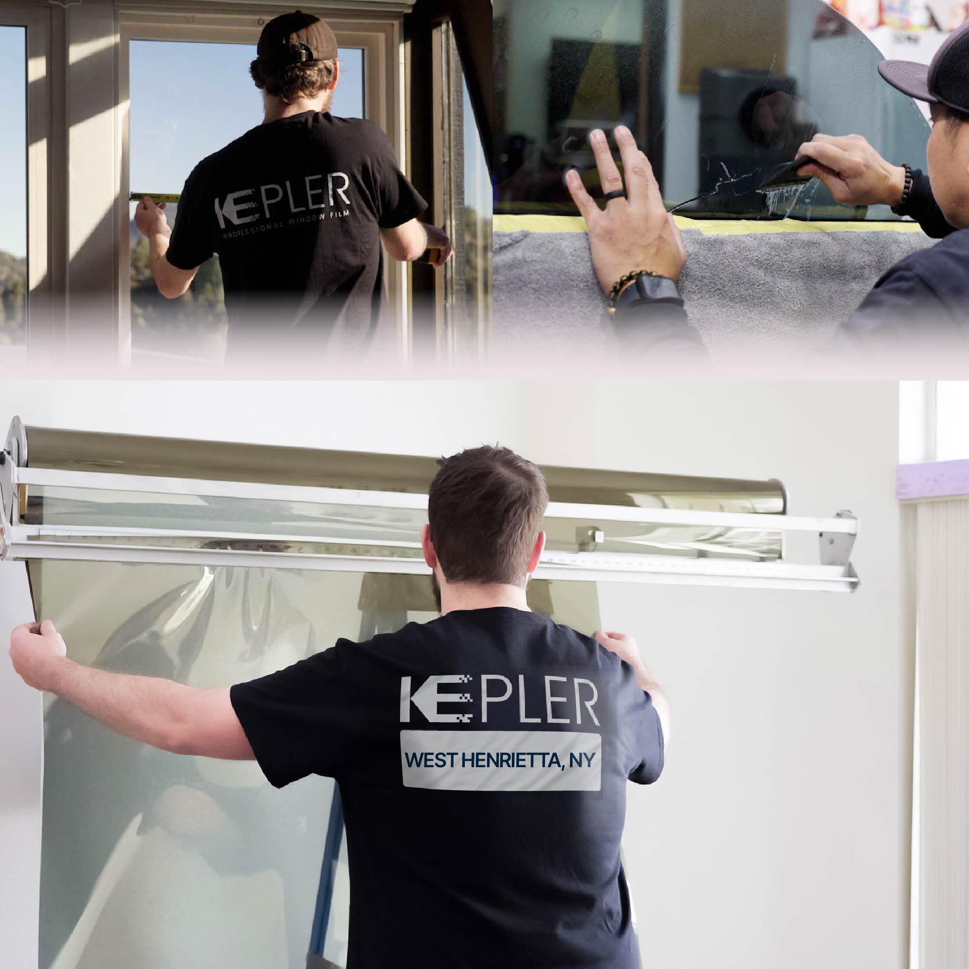 Kepler Specialist Installing Anti-Graffiti Film in West Henrietta, New York