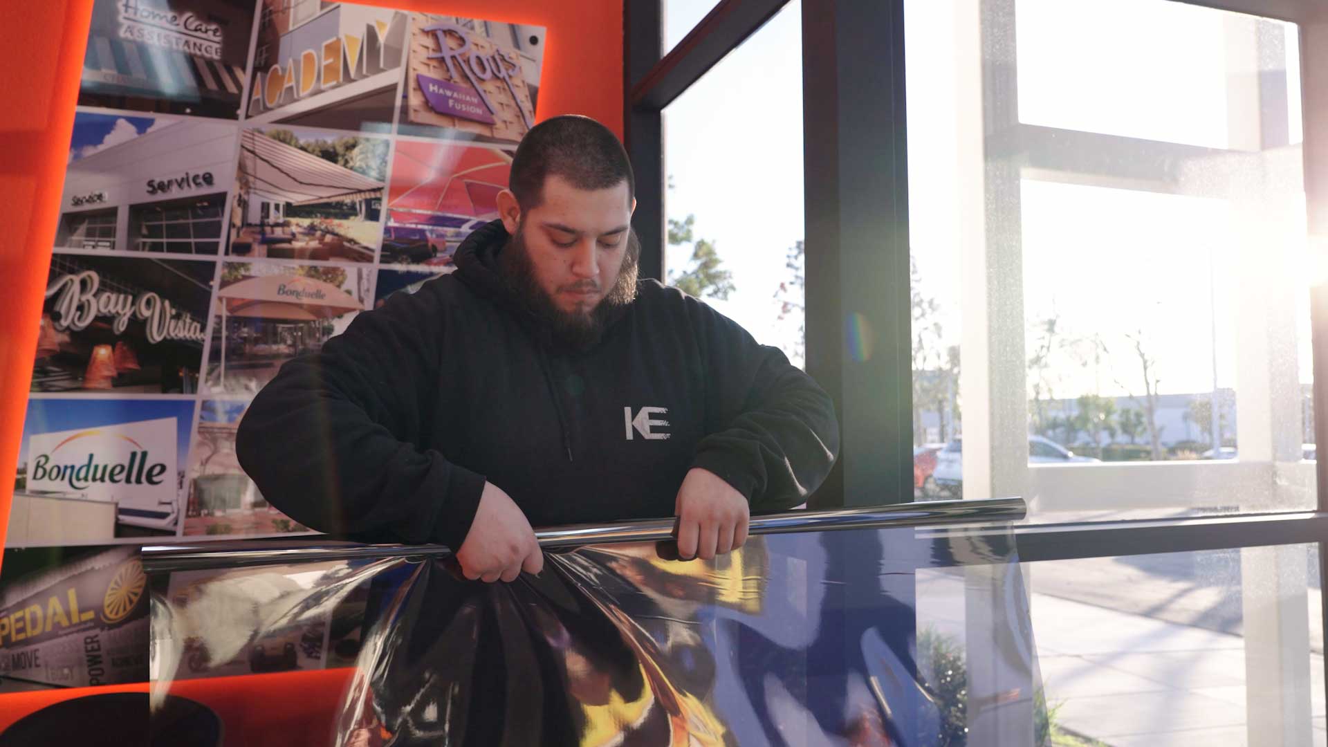 Skilled Commercial Glass Tinting Preparation in Grove City