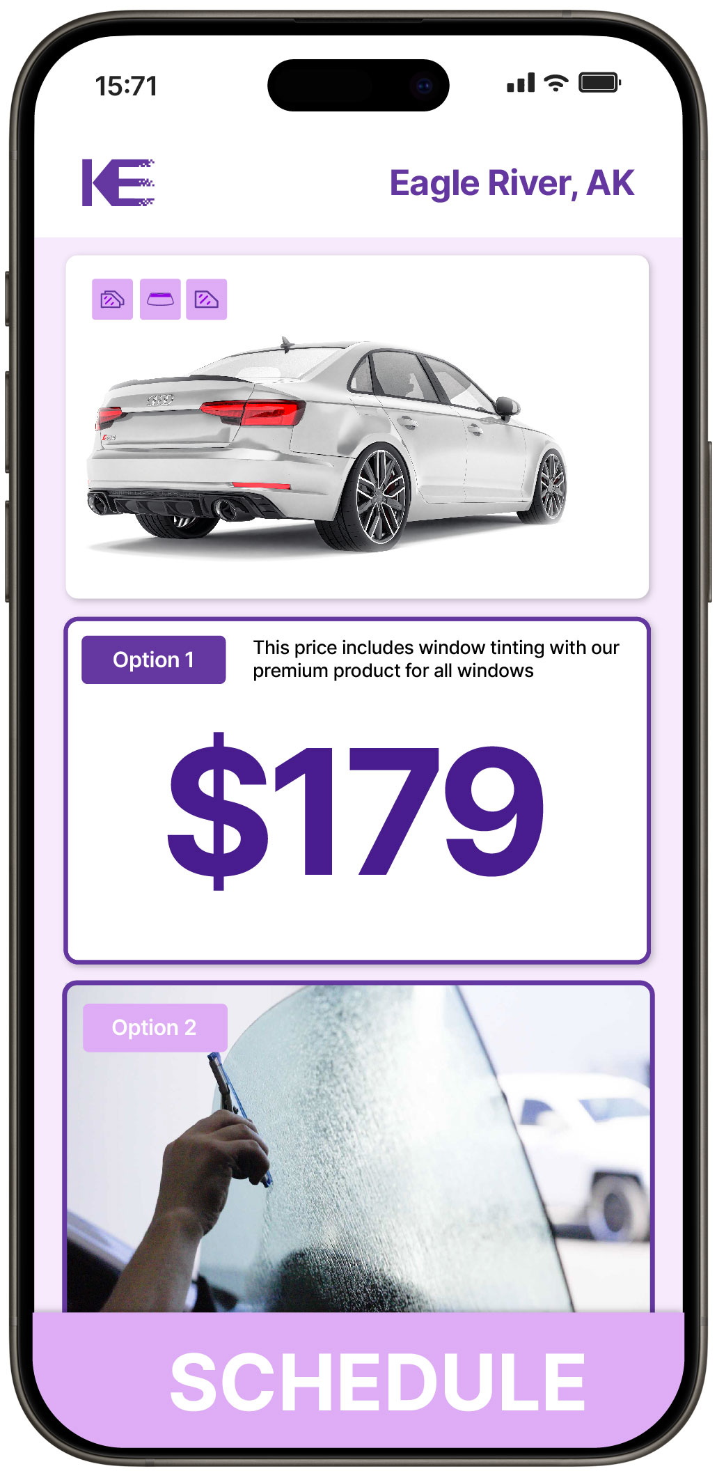 View Competitive Car Window Tinting Prices in Eagle River, Alaska