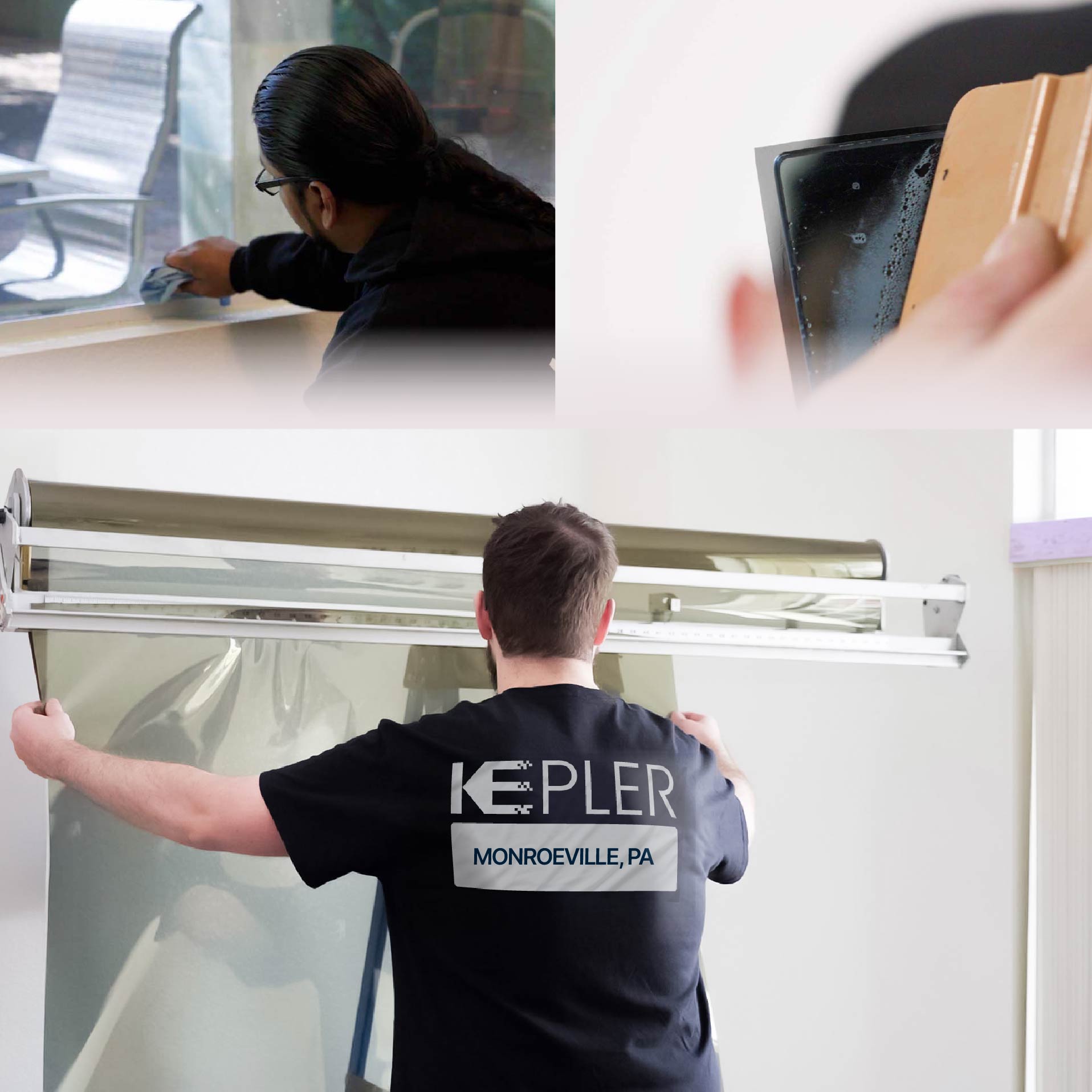 Kepler Specialist Installing Anti-Graffiti Film in Monroeville, Pennsylvania