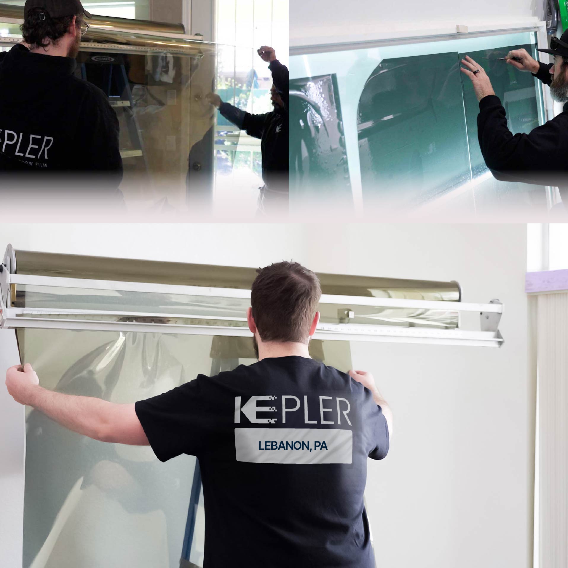 Kepler Specialist Installing Anti-Graffiti Film in Lebanon, Pennsylvania