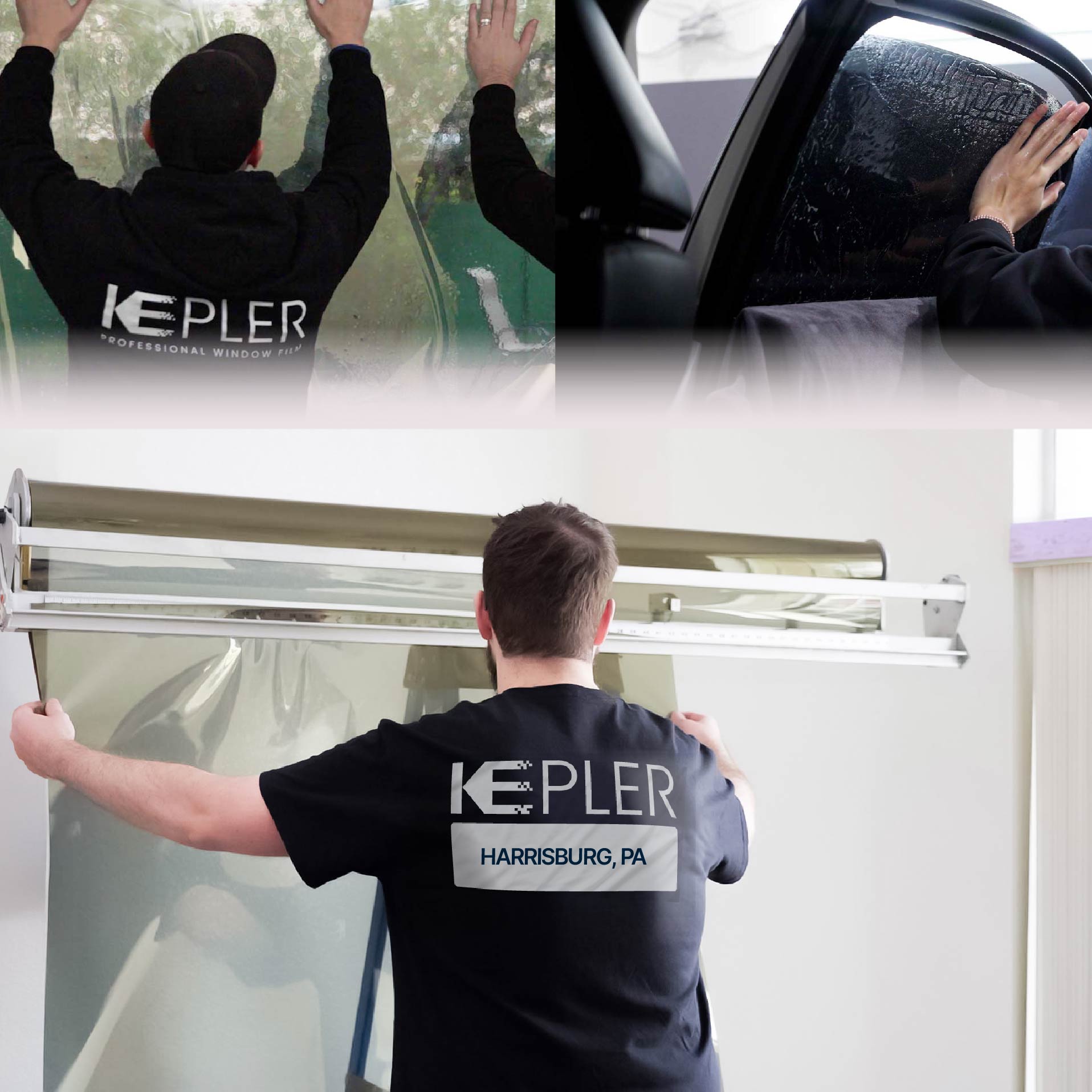 Kepler Specialist Installing Anti-Graffiti Film in Harrisburg, Pennsylvania