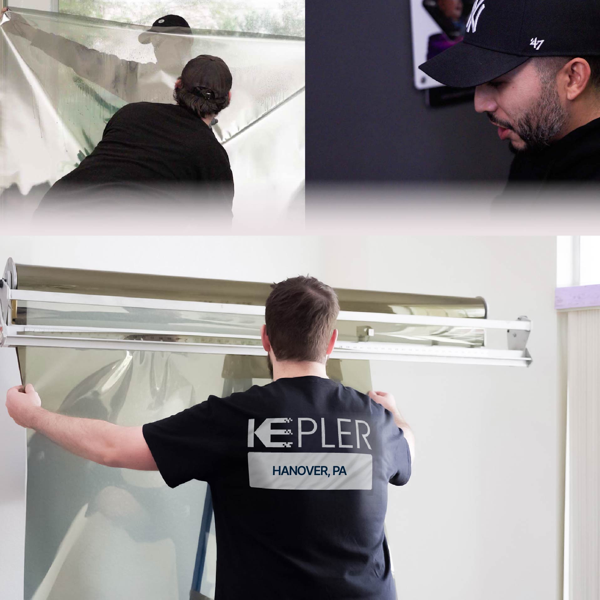 Kepler Specialist Installing Anti-Graffiti Film in Hanover, Pennsylvania