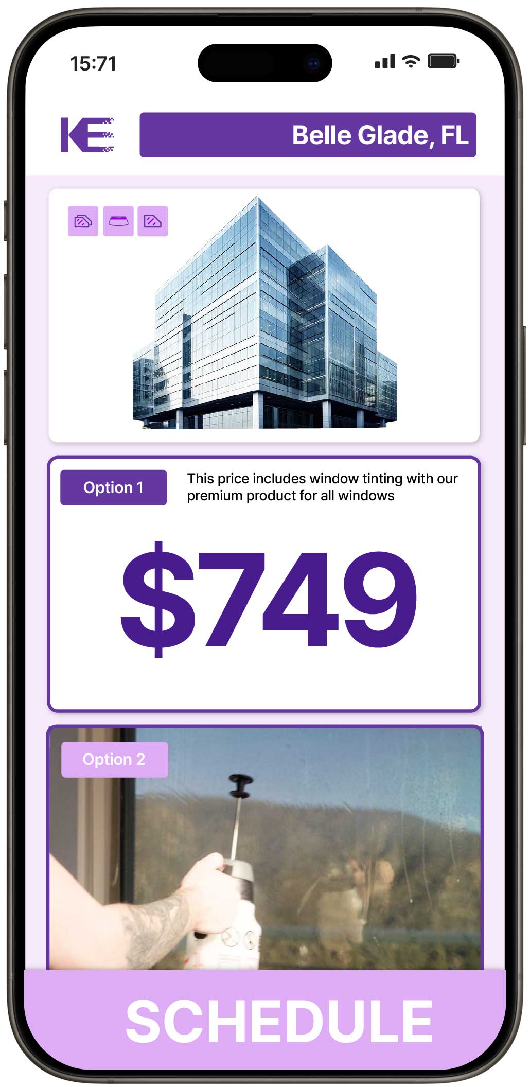 View Affordable Safety and Security Window Film Rates in Belle Glade, Florida