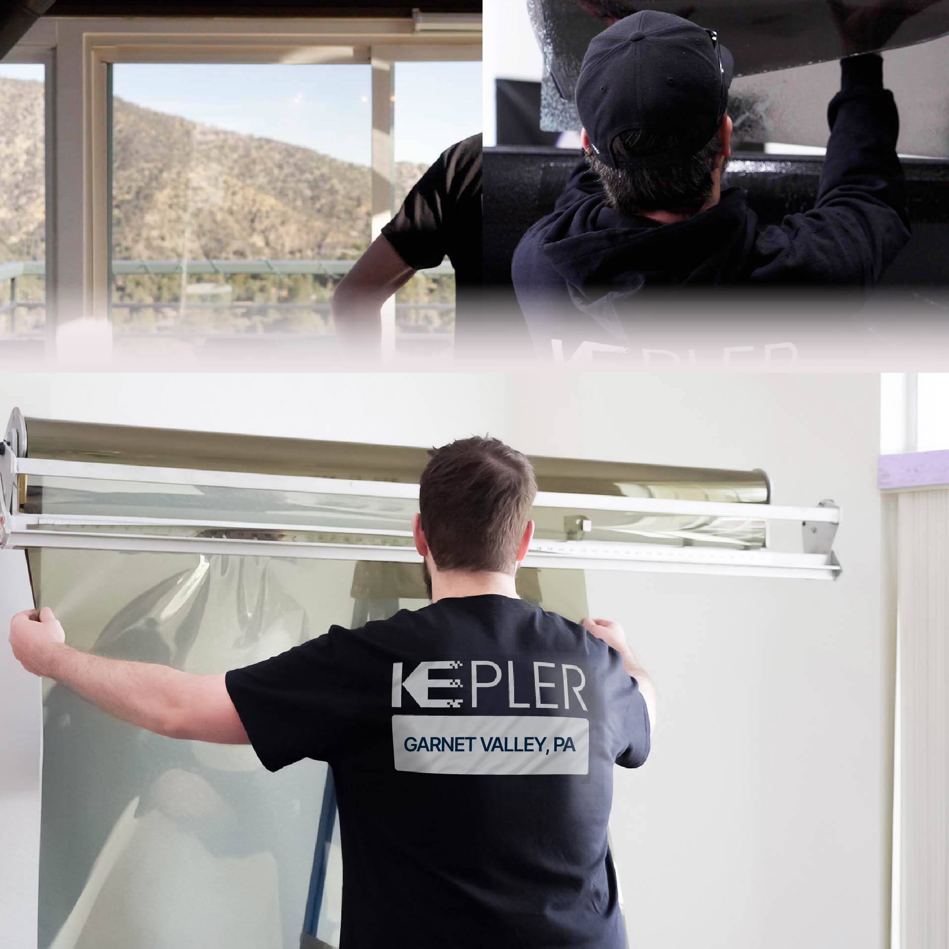 Kepler Specialist Installing Anti-Graffiti Film in Garnet Valley, Pennsylvania