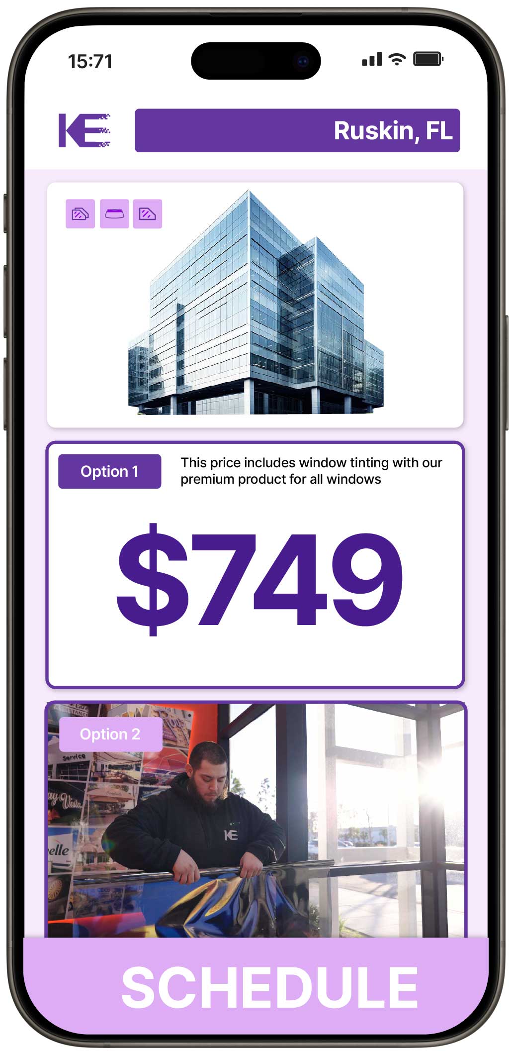 View Competitive Safety and Security Window Film Costs in Ruskin, Florida