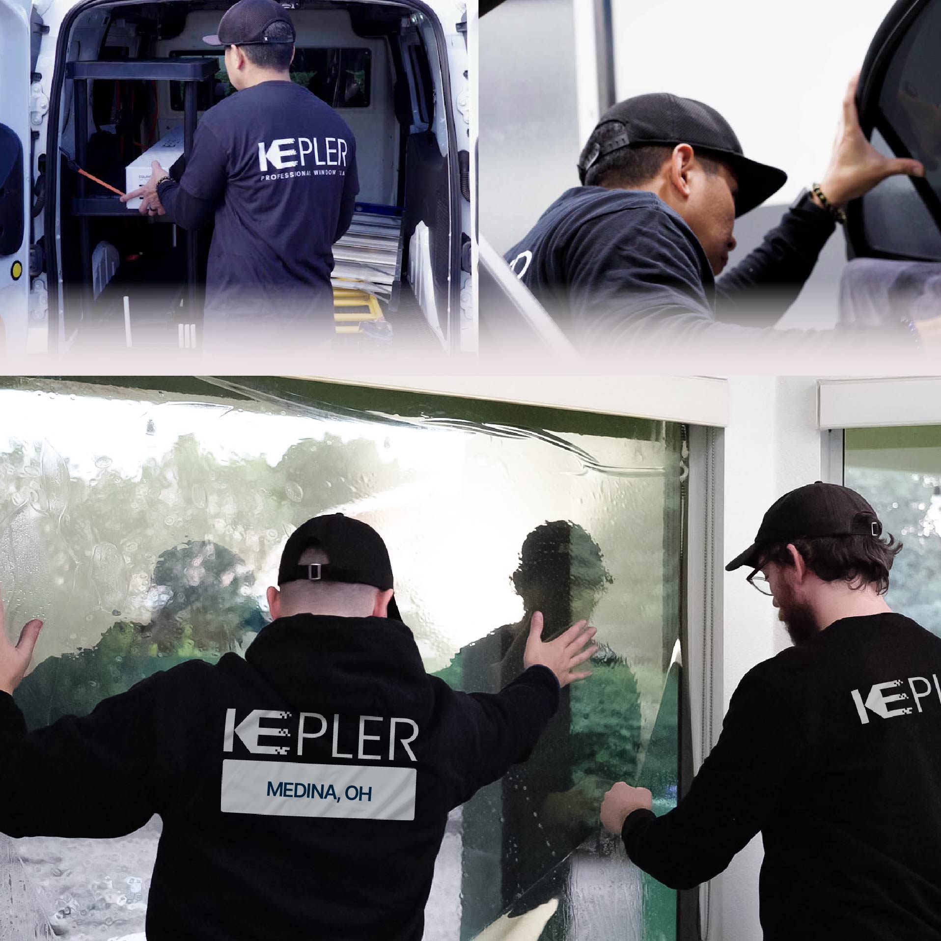 Kepler Specialist Performing Commercial Window Tinting in Medina Medina
