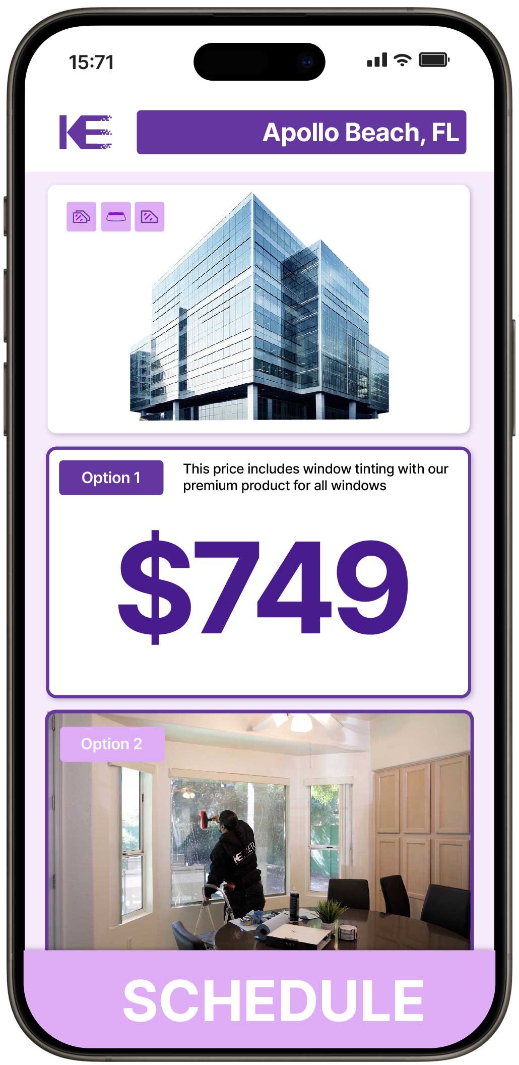 View Reasonable Safety and Security Window Film Rates in Apollo Beach, Florida