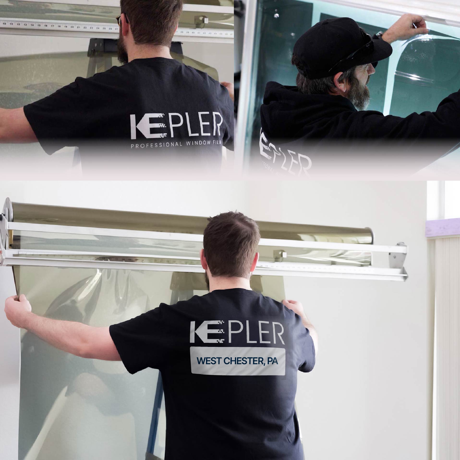 Kepler Specialist Installing Anti-Graffiti Film in West Chester, Pennsylvania