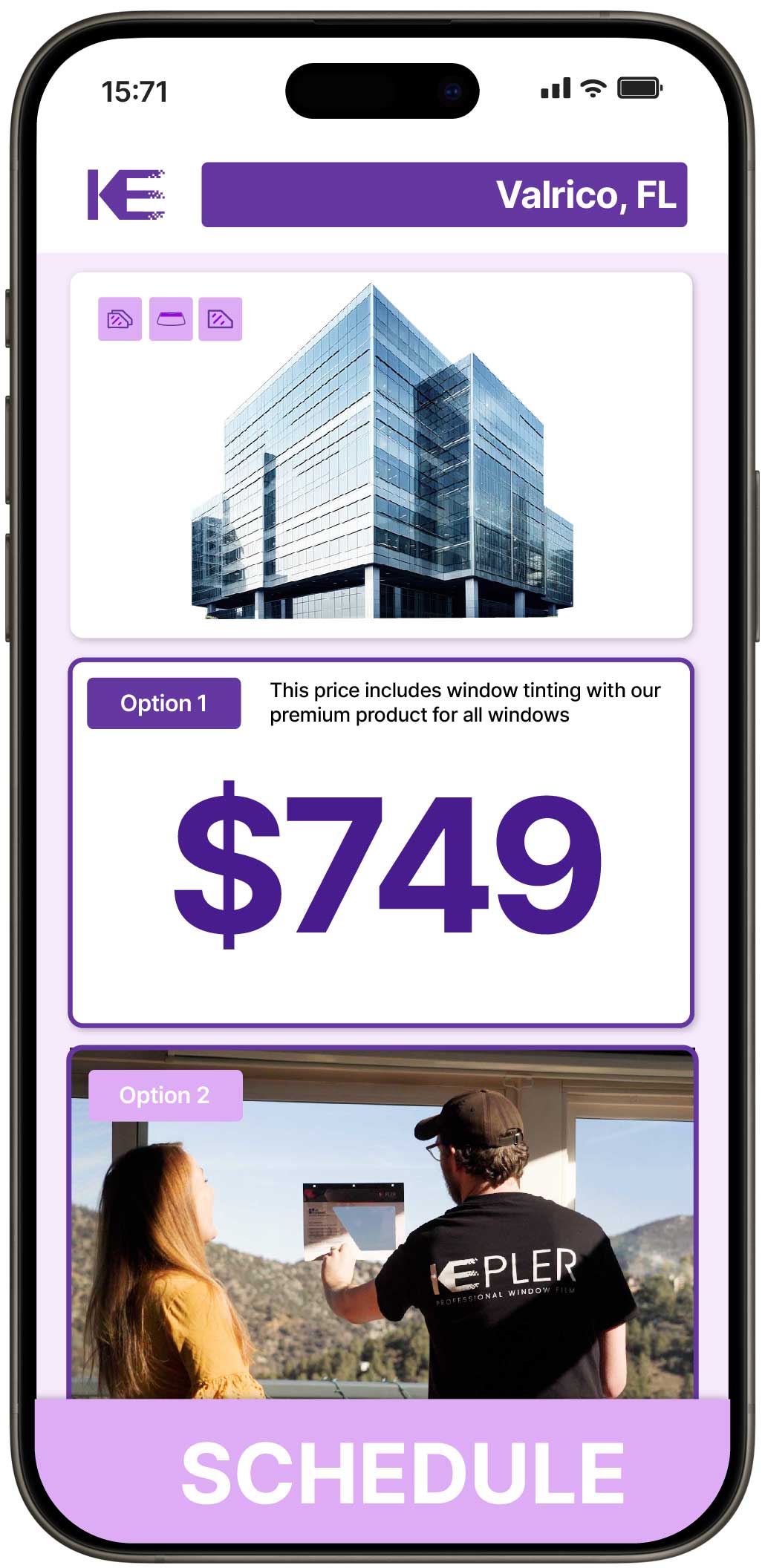 View Competitive Safety and Security Window Film Rates in Valrico, Florida