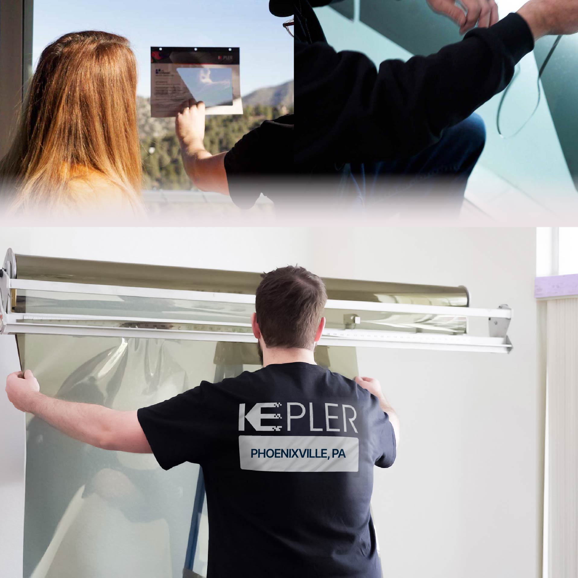 Kepler Specialist Installing Anti-Graffiti Film in Phoenixville, Pennsylvania