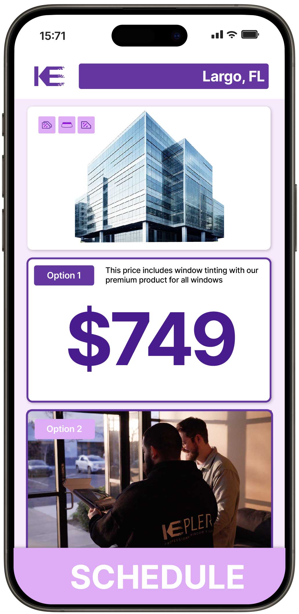 View Competitive Safety and Security Window Film Rates in Largo, Florida