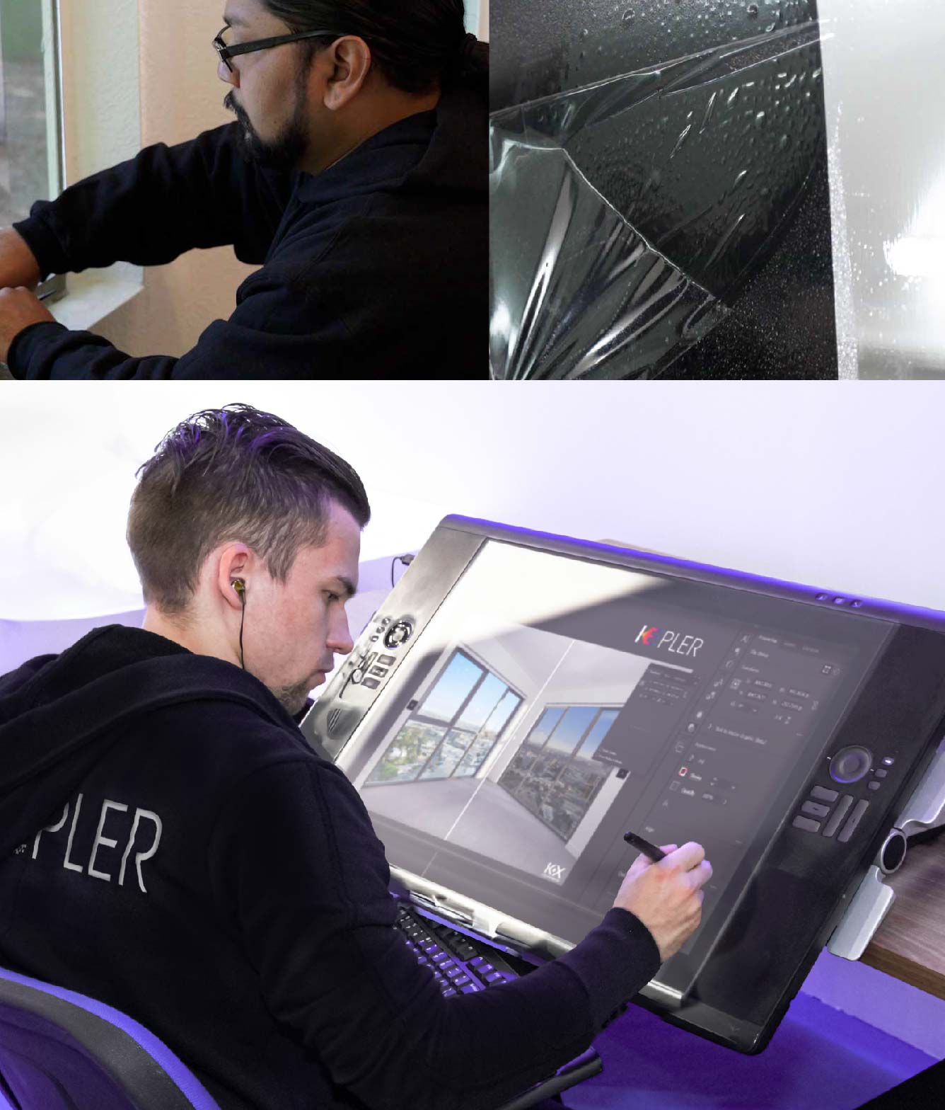 Kepler Specialist Performing Commercial Window Tinting in New Philadelphia New Philadelphia