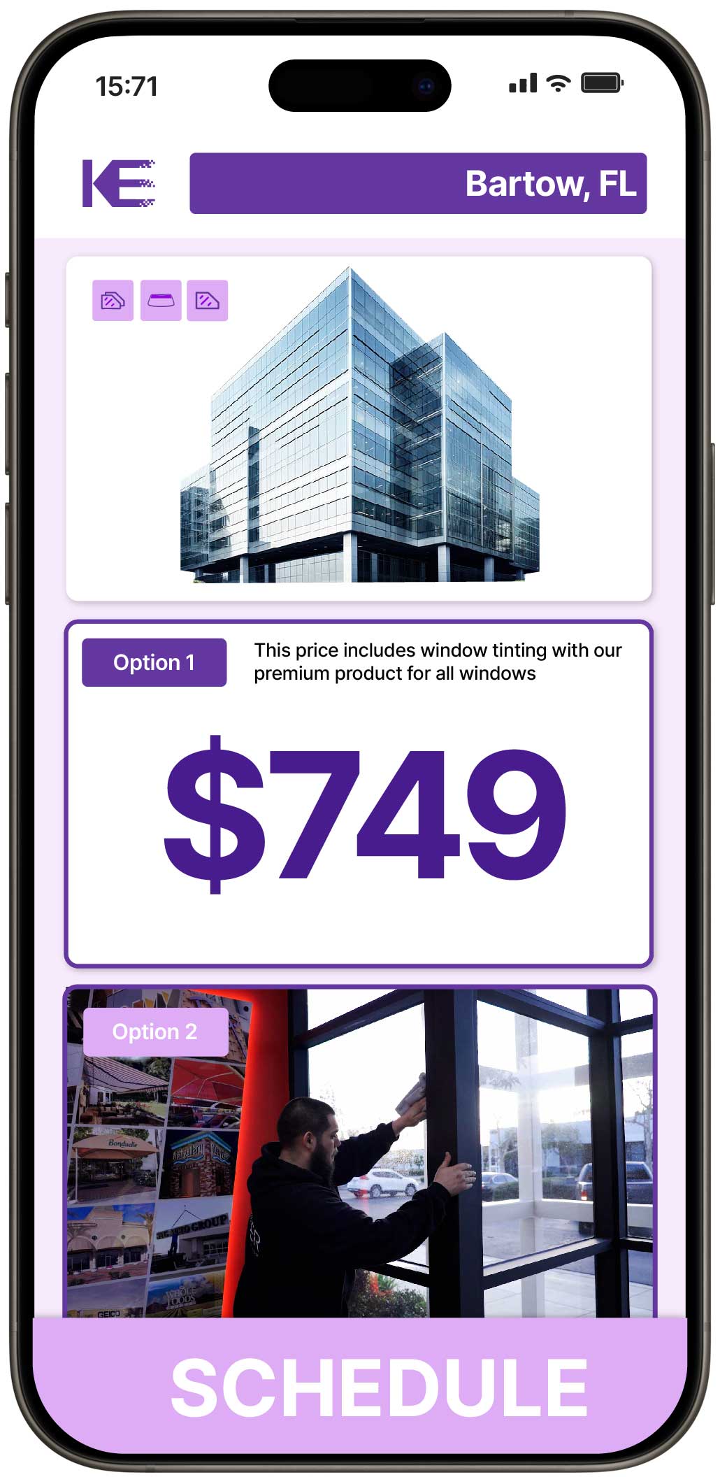 View Affordable Safety and Security Window Film Prices in Bartow, Florida