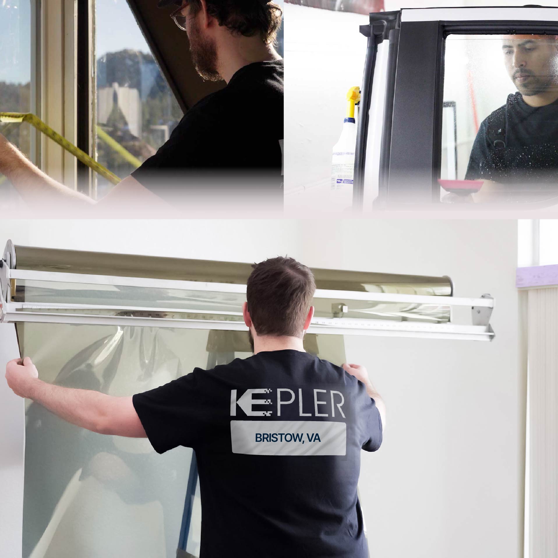 Kepler Specialist Installing Anti-Graffiti Film in Bristow, Virginia