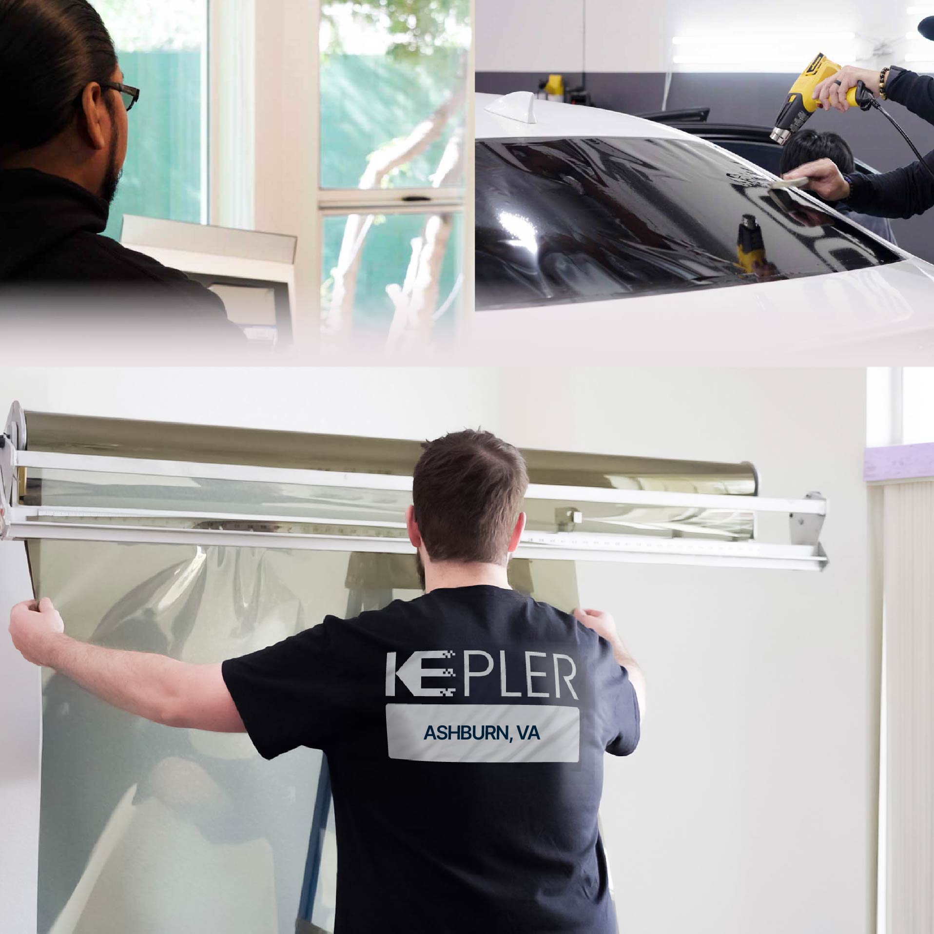 Kepler Specialist Installing Anti-Graffiti Film in Ashburn, Virginia