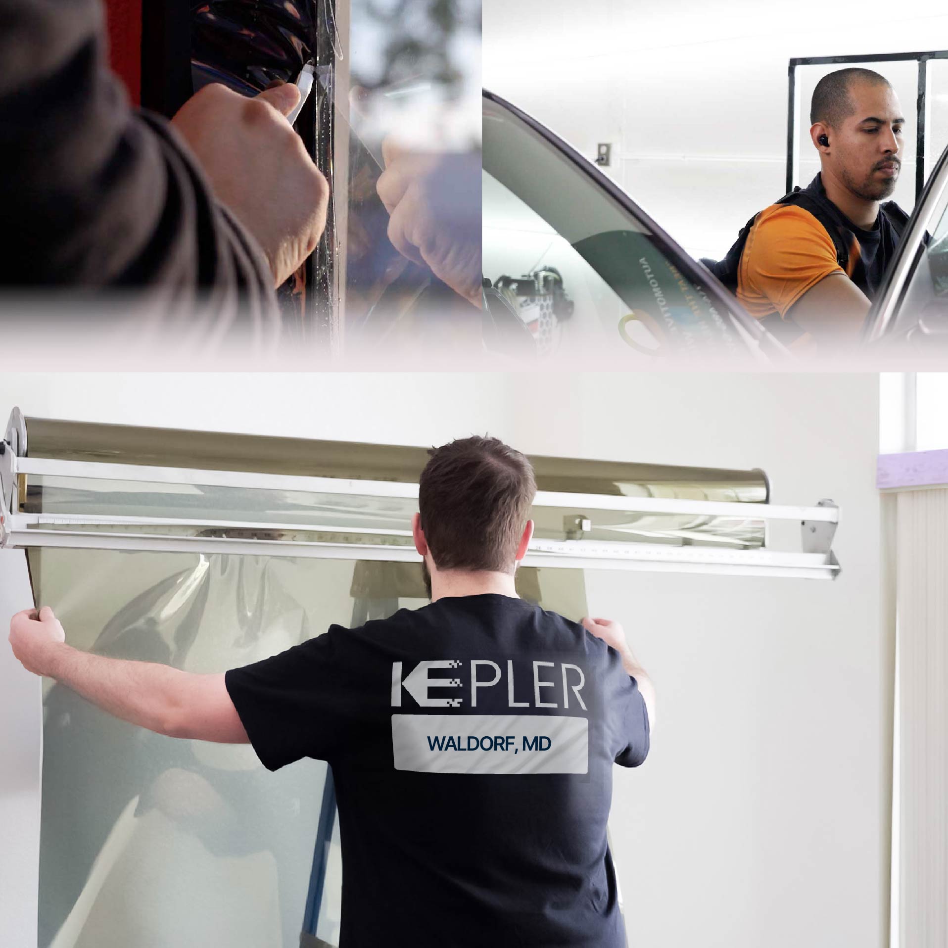 Kepler Specialist Installing Anti-Graffiti Film in Waldorf, Maryland