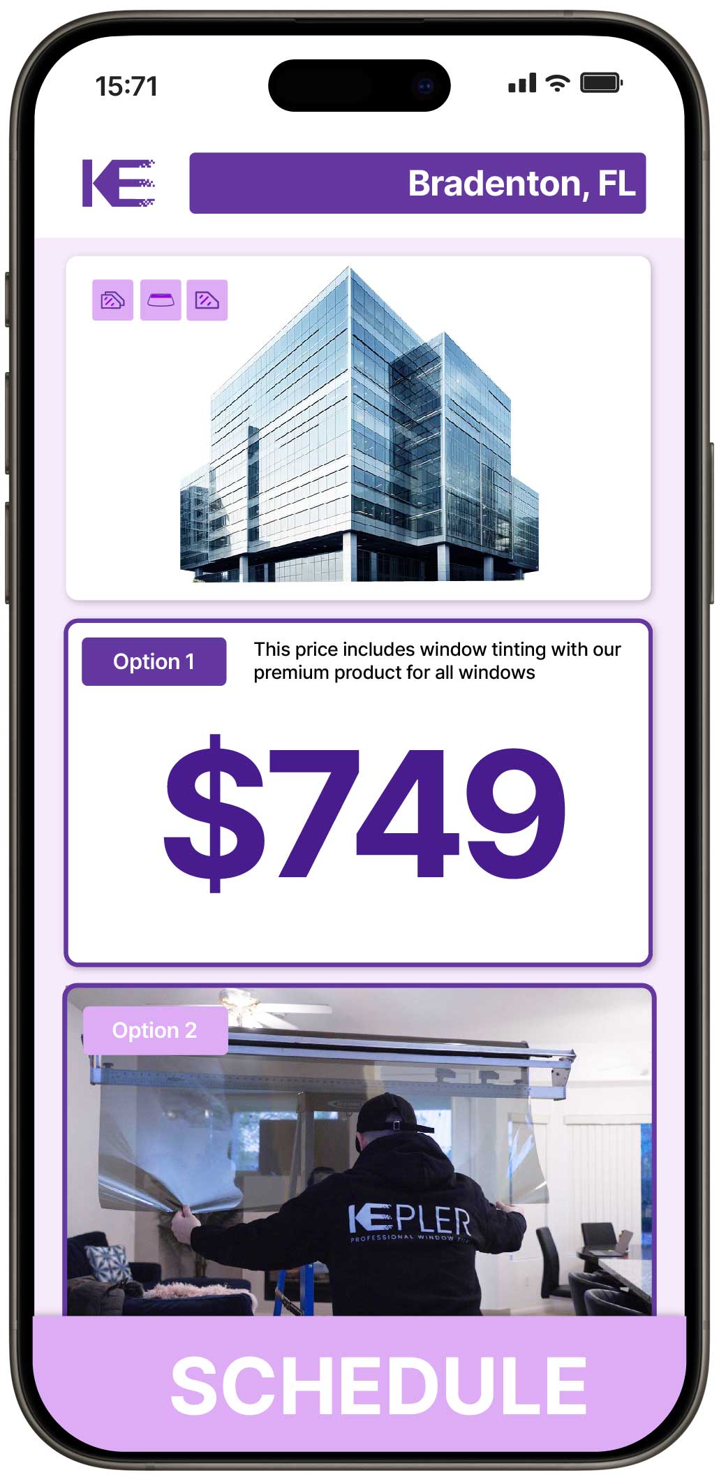 View Reasonable Safety and Security Window Film Prices in Bradenton, Florida