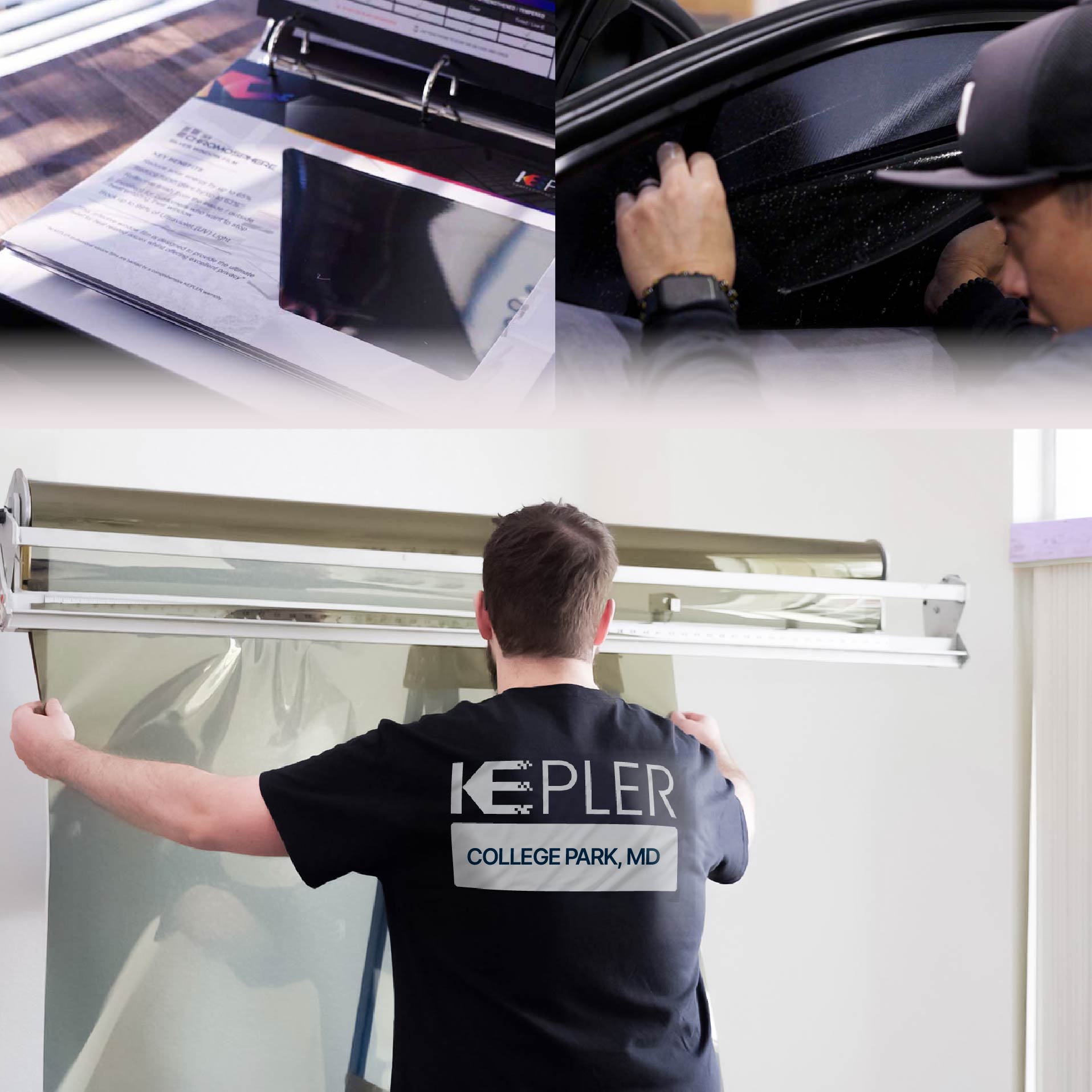Kepler Specialist Installing Anti-Graffiti Film in College Park, Maryland