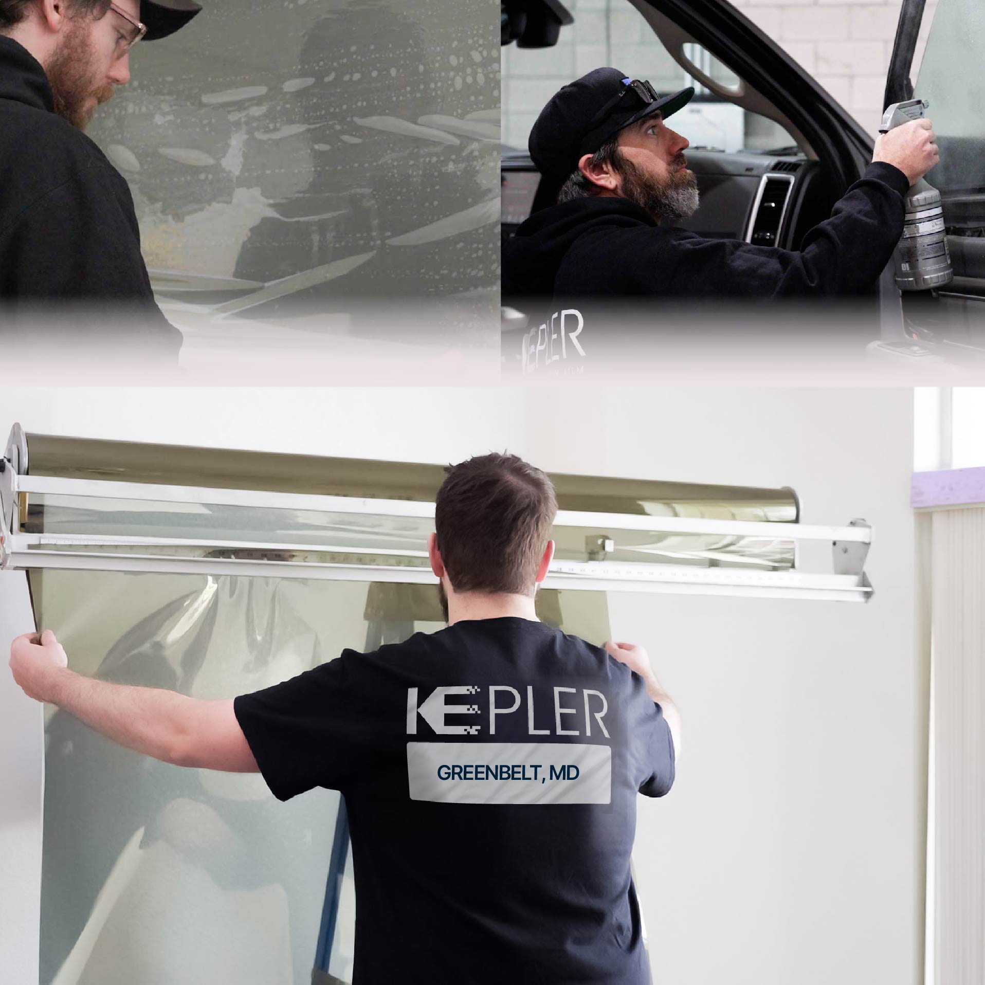 Kepler Specialist Installing Anti-Graffiti Film in Greenbelt, Maryland