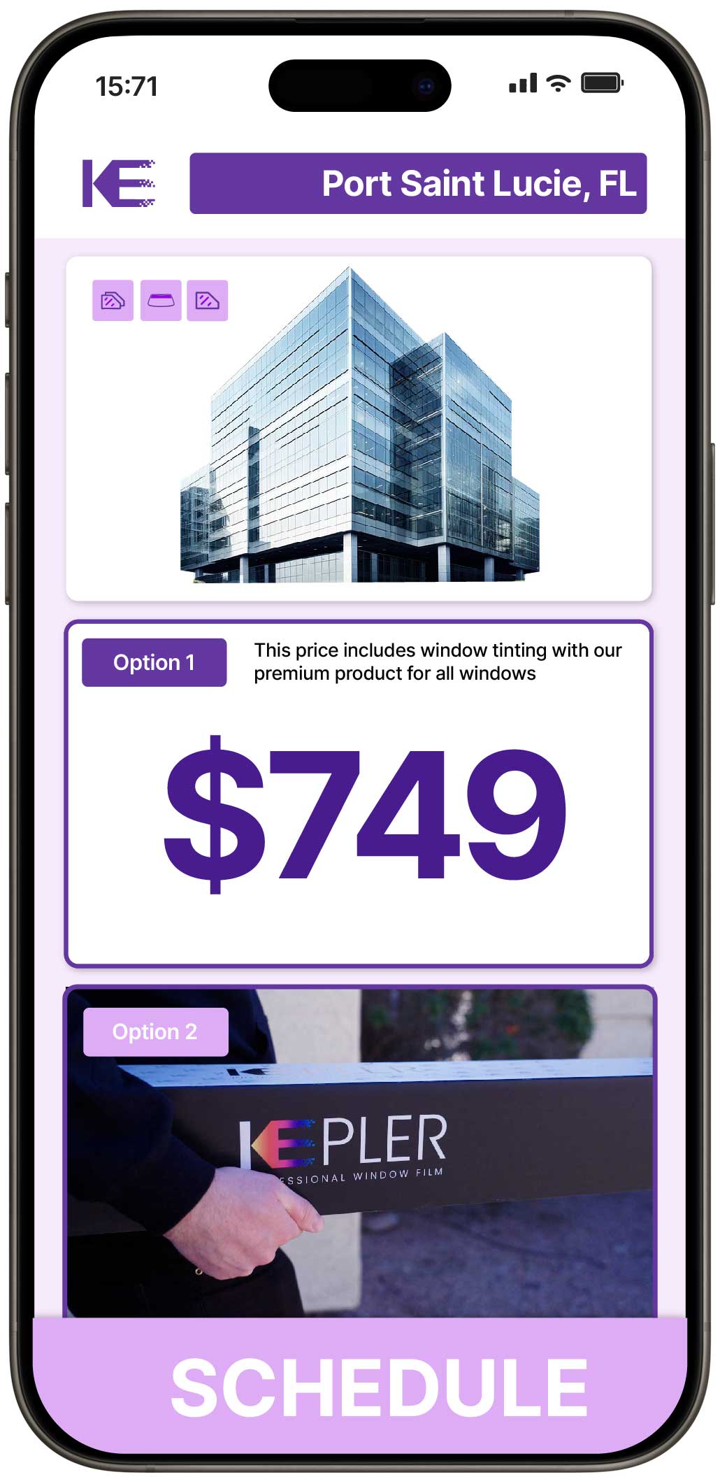 View Competitive Safety and Security Window Film Rates in Port Saint Lucie, Florida