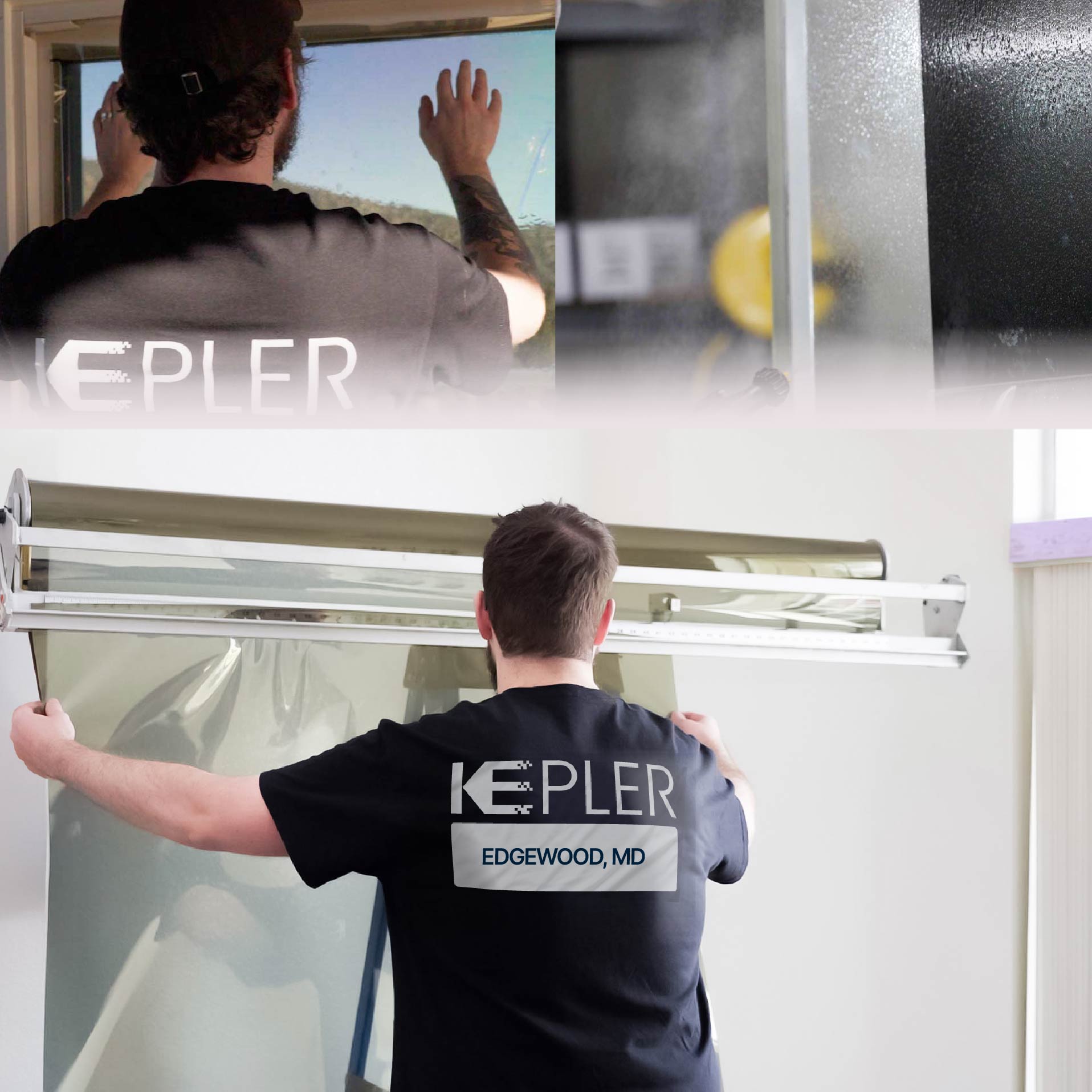 Kepler Specialist Installing Anti-Graffiti Film in Edgewood, Maryland