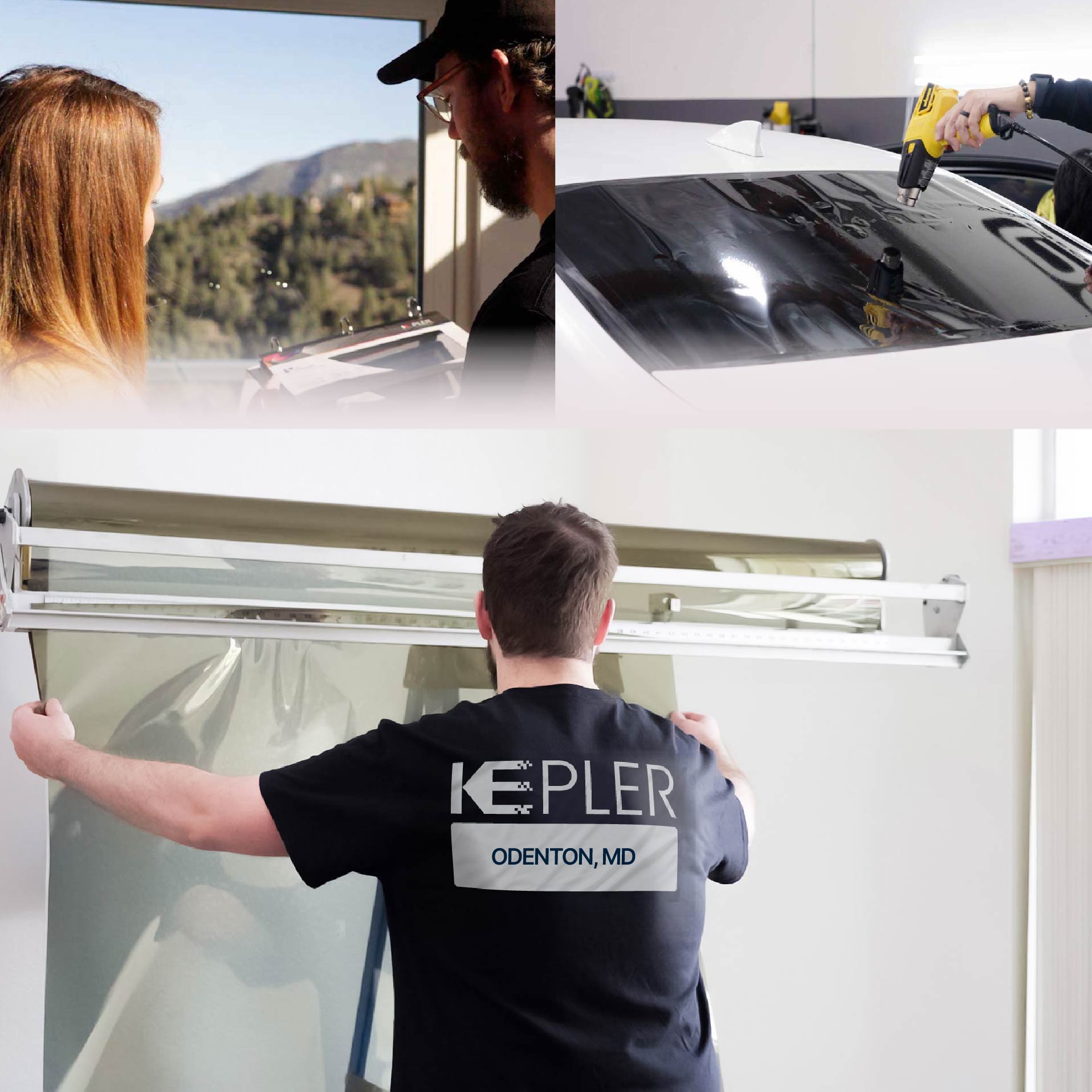 Kepler Specialist Installing Anti-Graffiti Film in Odenton, Maryland
