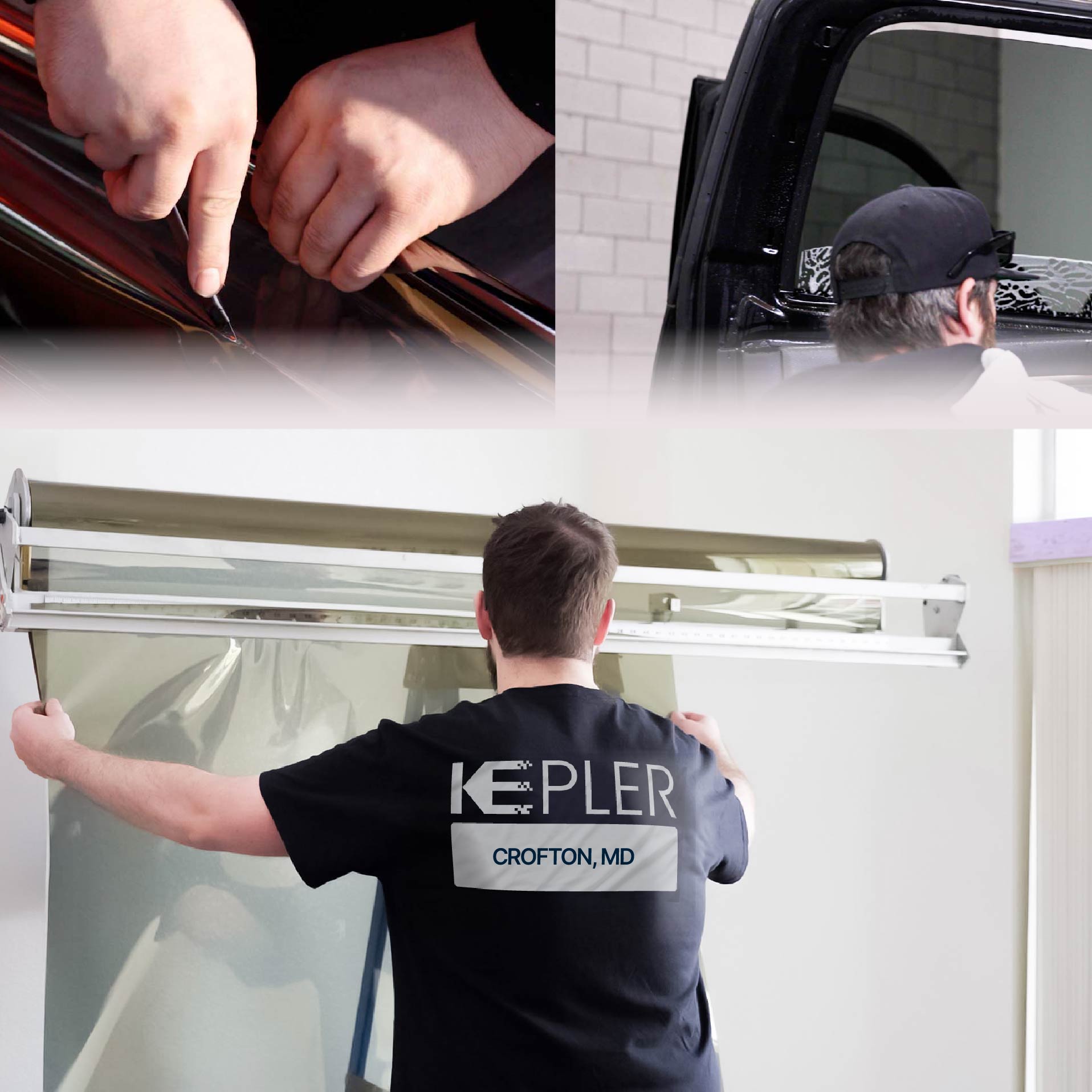 Kepler Specialist Installing Anti-Graffiti Film in Crofton, Maryland