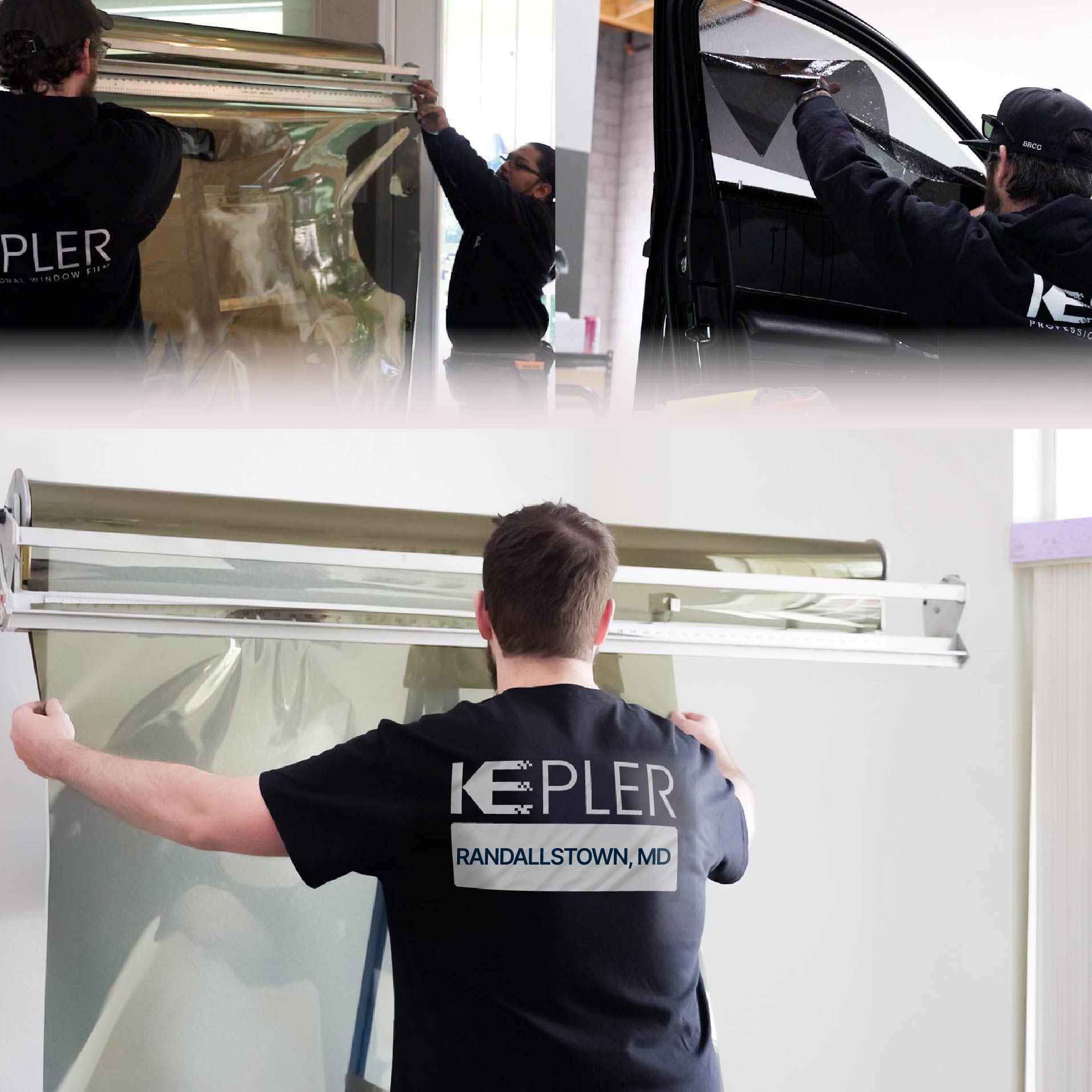 Kepler Specialist Installing Anti-Graffiti Film in Randallstown, Maryland