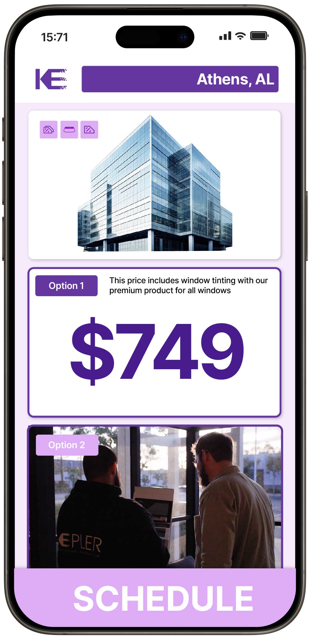 View Reasonable Safety and Security Window Film Costs in Athens, Alabama