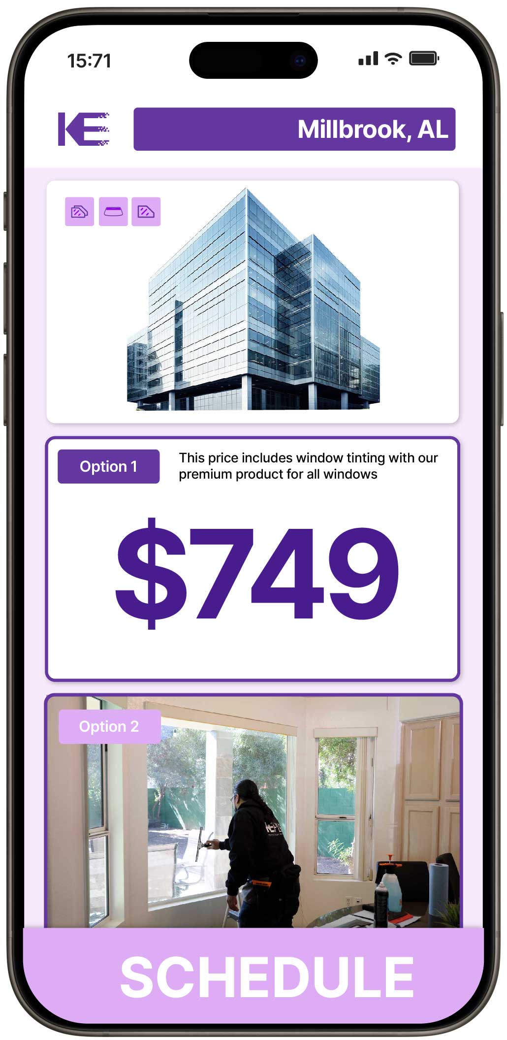 View Affordable Safety and Security Window Film Costs in Millbrook, Alabama