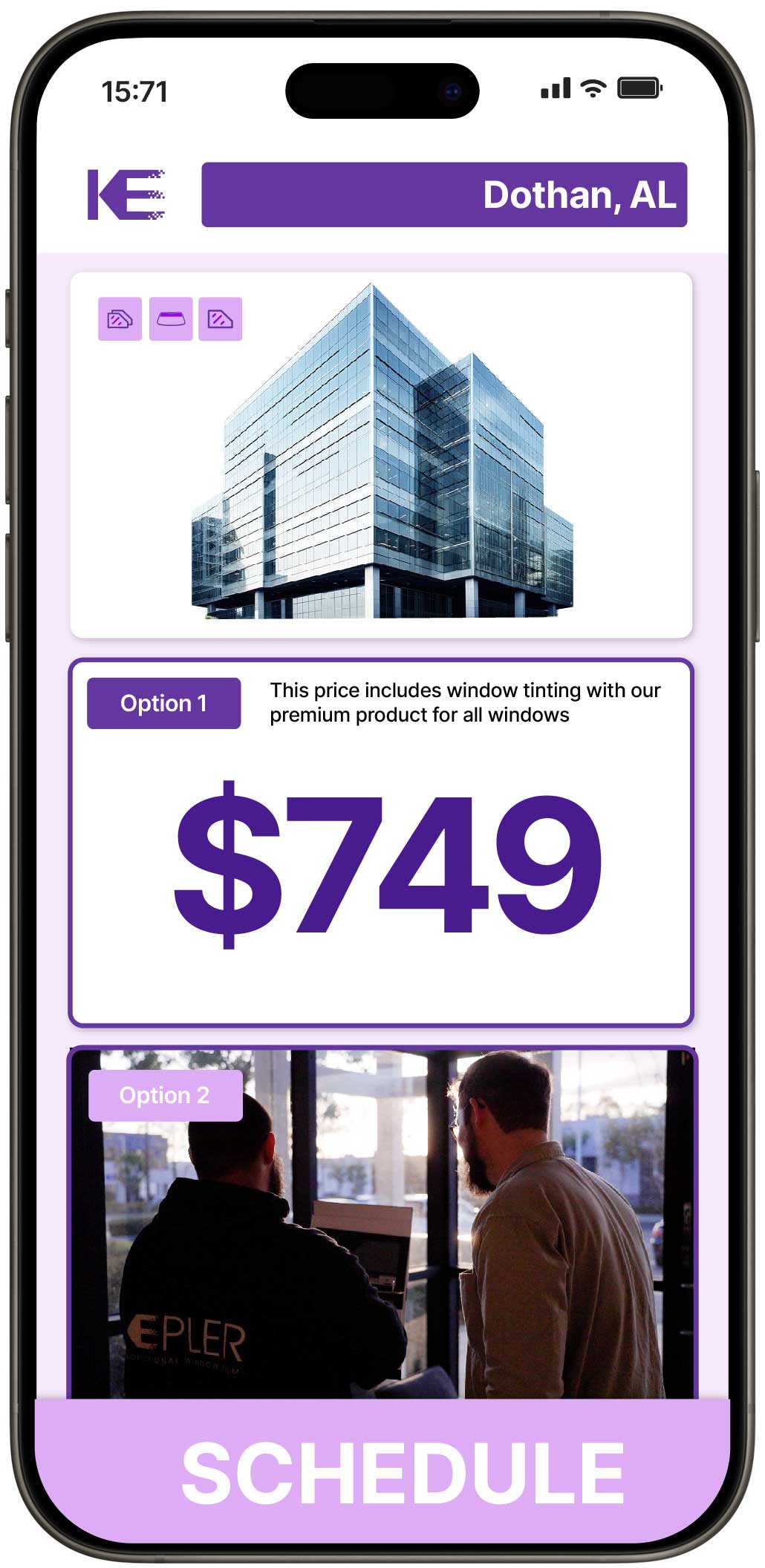 View Reasonable Safety and Security Window Film Rates in Dothan, Alabama