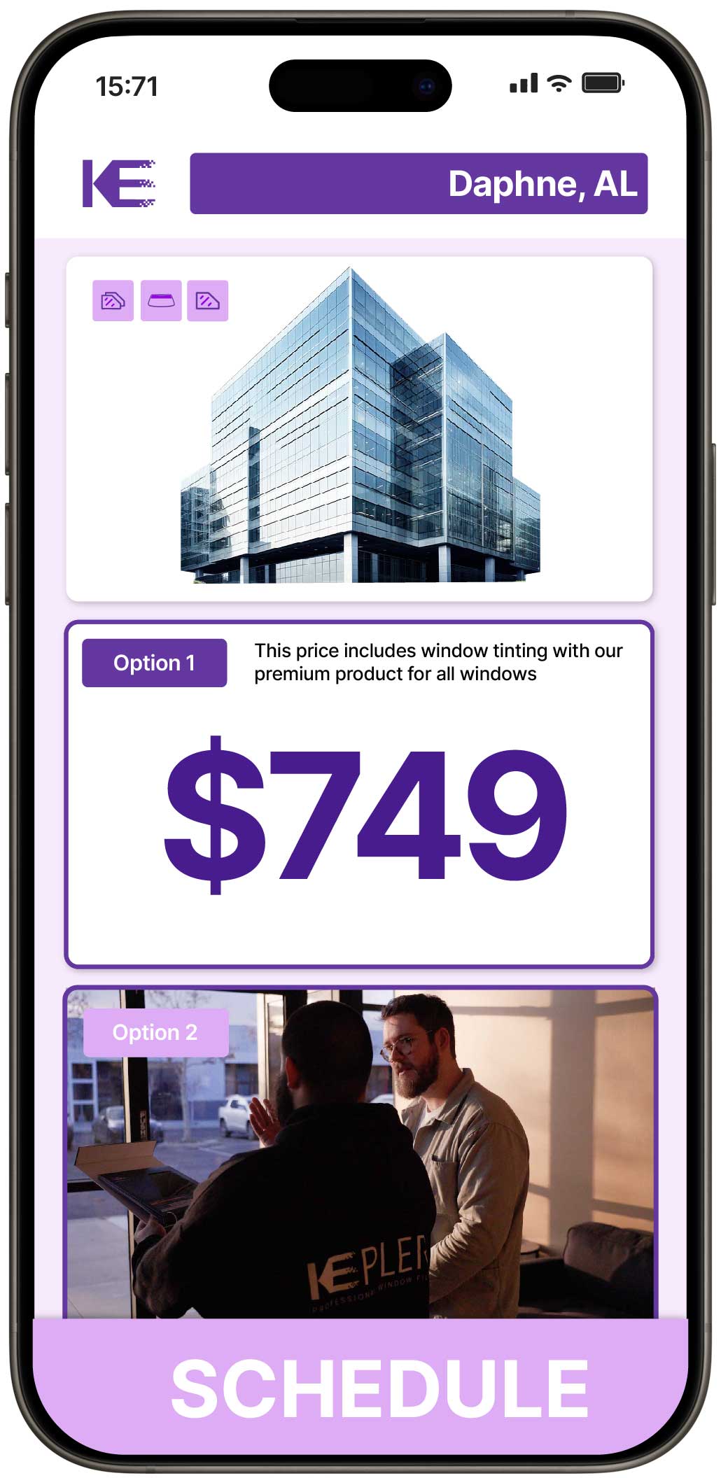 View Reasonable Safety and Security Window Film Prices in Daphne, Alabama