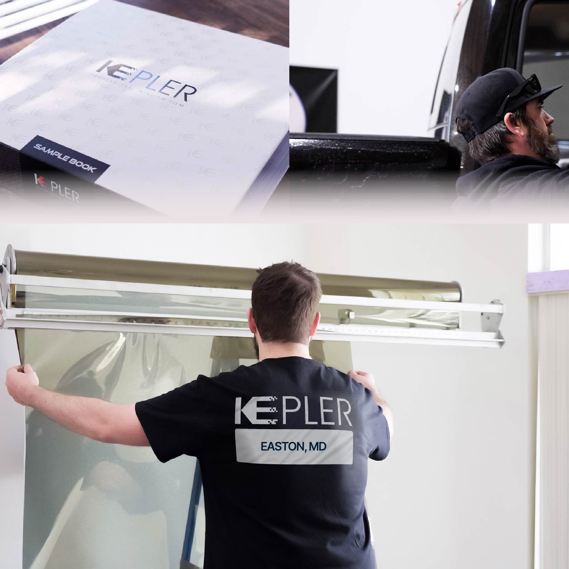 Kepler Specialist Installing Anti-Graffiti Film in Easton, Maryland
