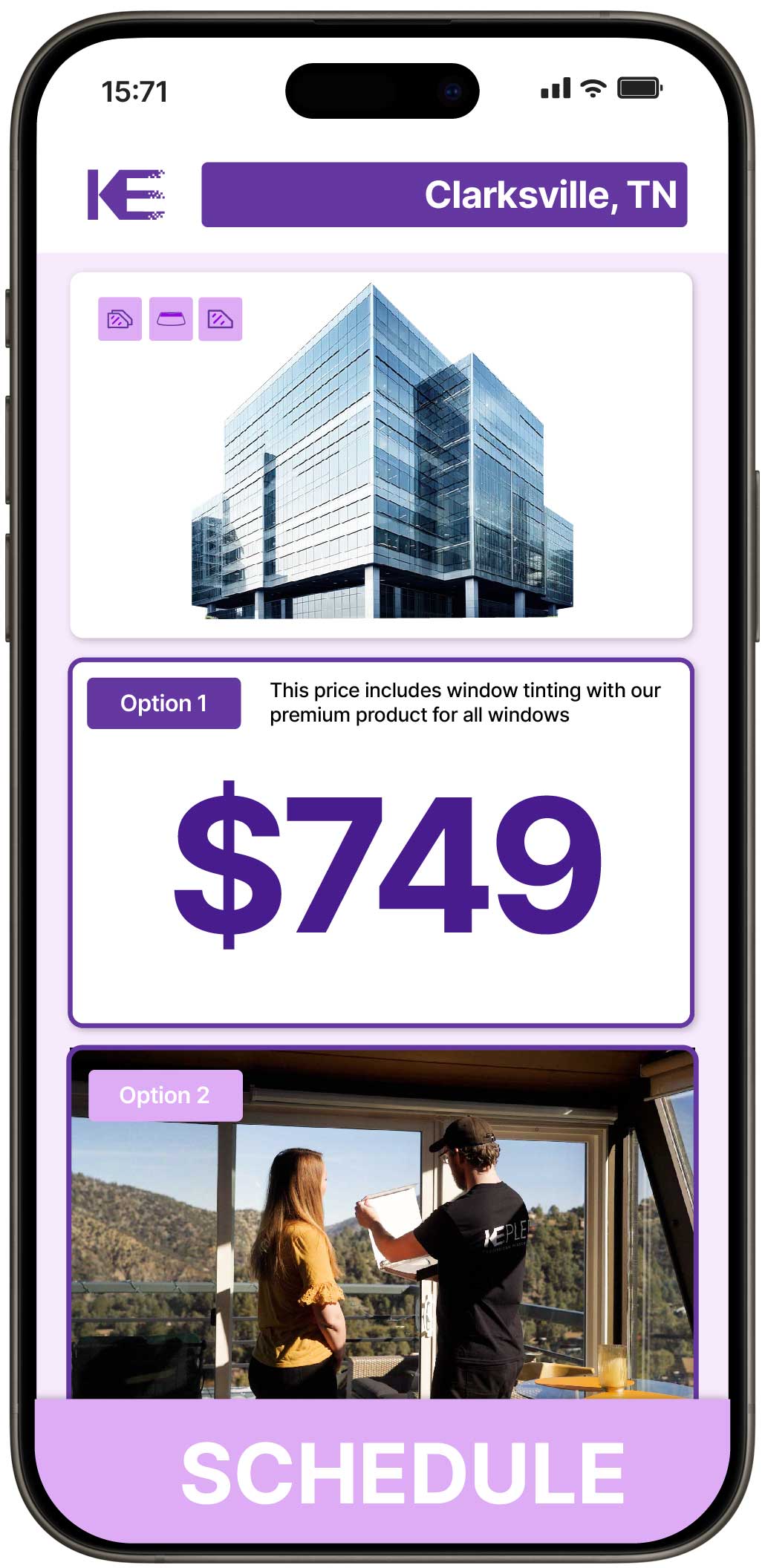 View Affordable Safety and Security Window Film Costs in Clarksville, Tennessee