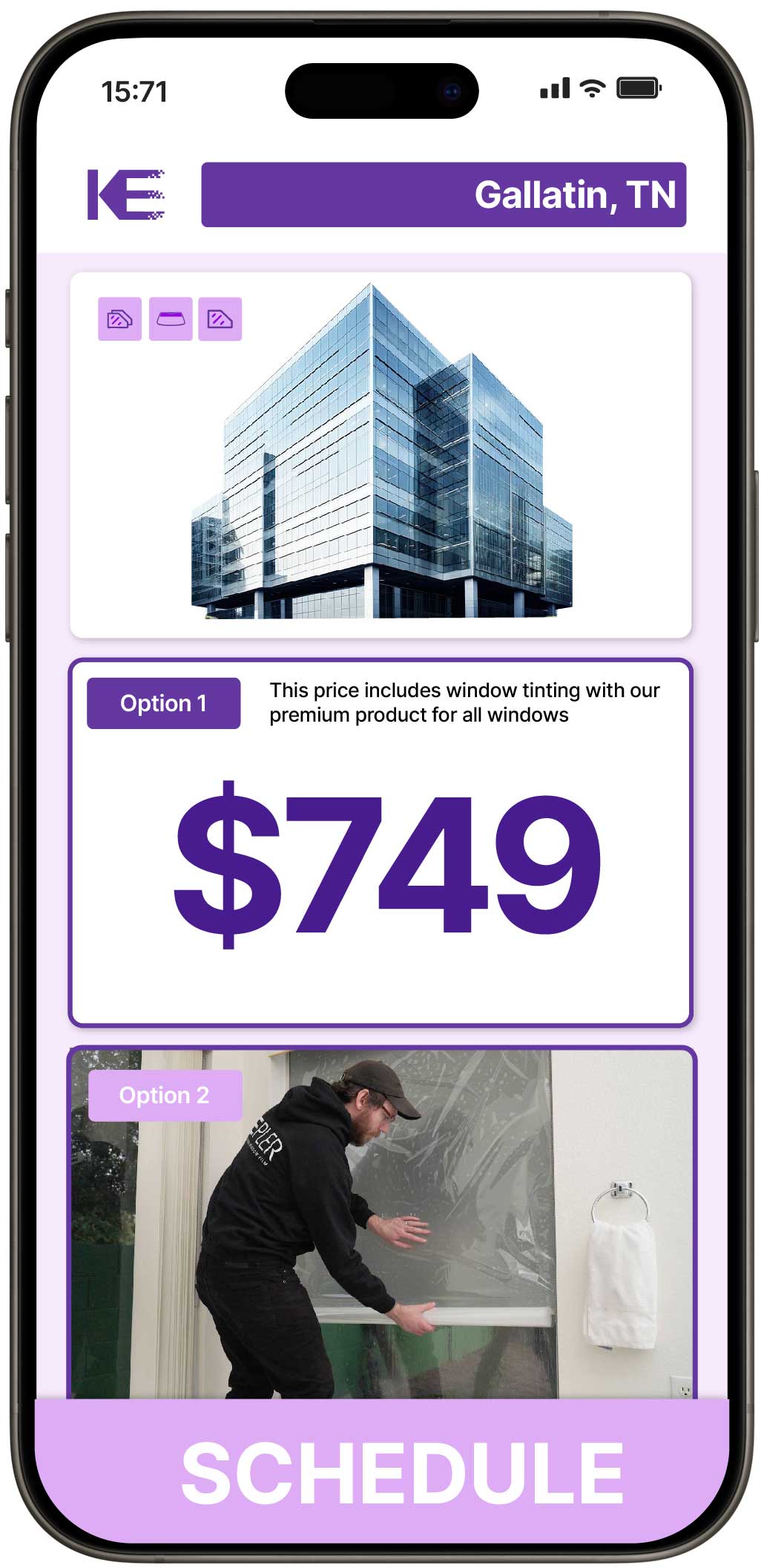 View Affordable Safety and Security Window Film Prices in Gallatin, Tennessee
