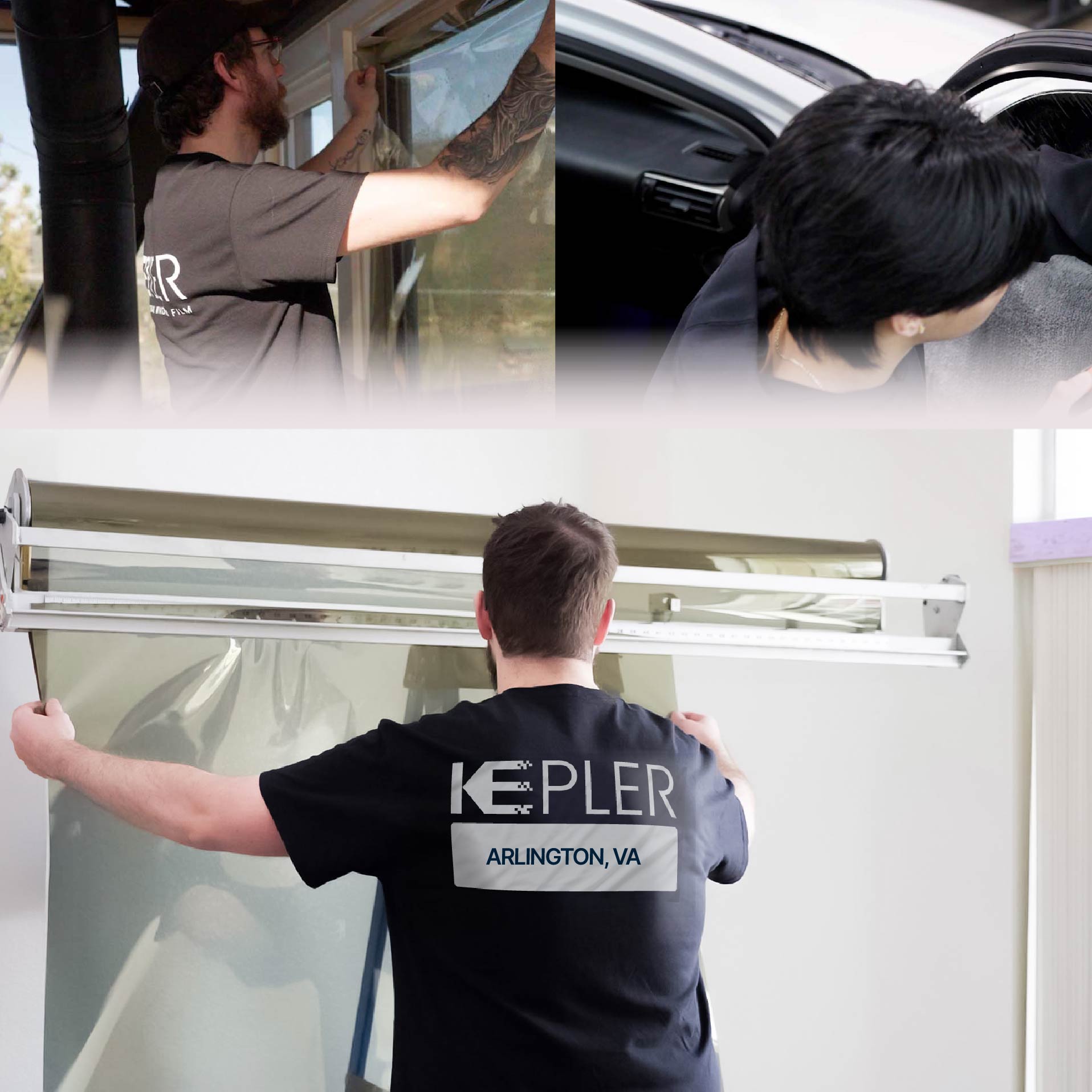 Kepler Specialist Installing Anti-Graffiti Film in Arlington, Virginia