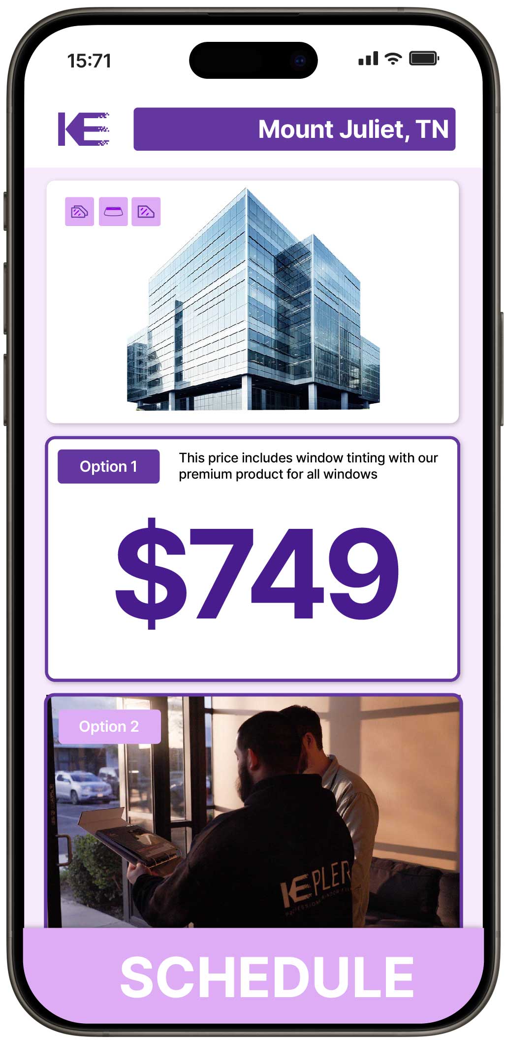 View Affordable Safety and Security Window Film Rates in Mount Juliet, Tennessee