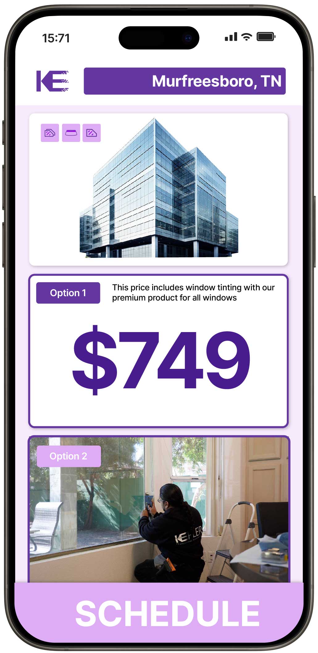 View Reasonable Safety and Security Window Film Prices in Murfreesboro, Tennessee