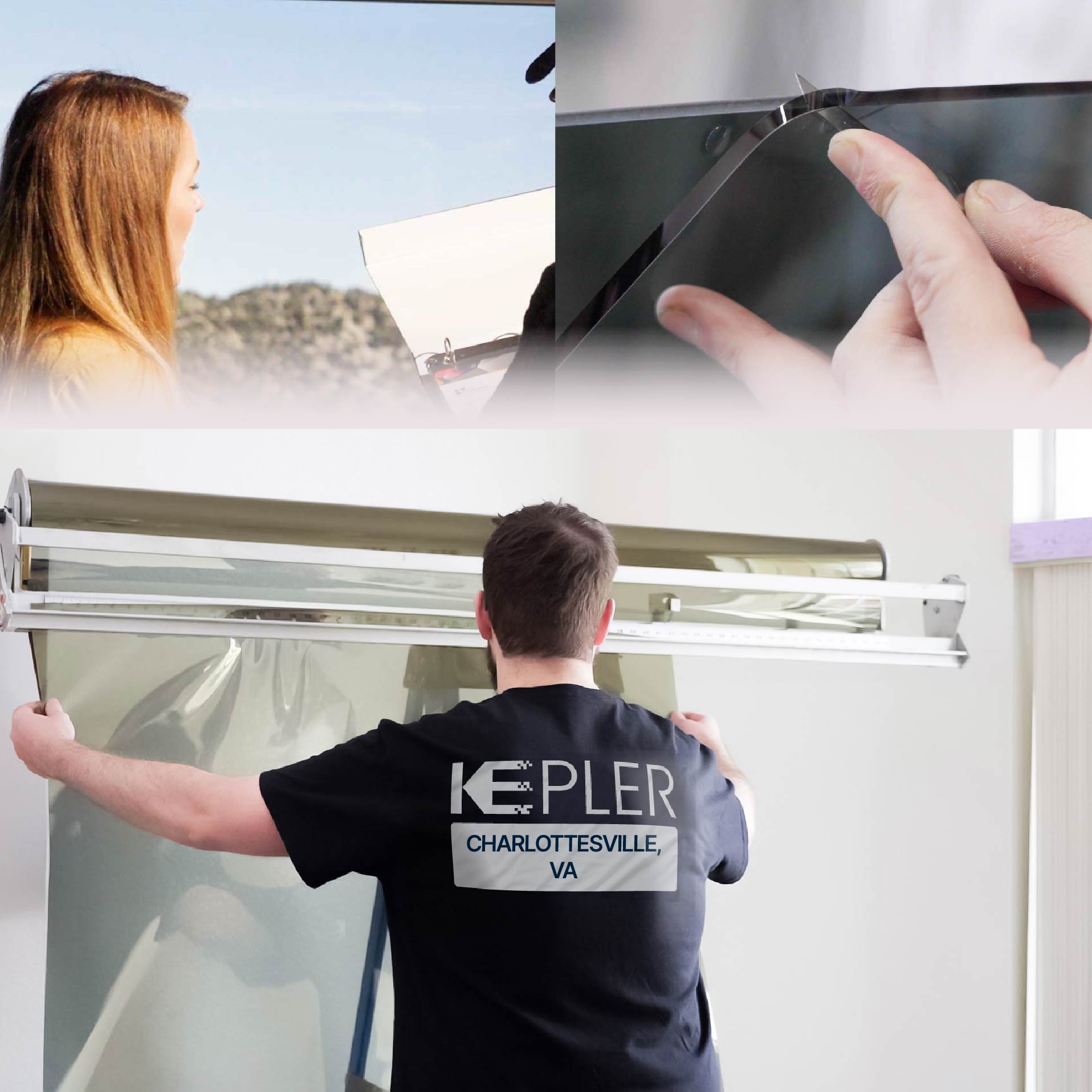 Kepler Specialist Installing Anti-Graffiti Film in Charlottesville, Virginia