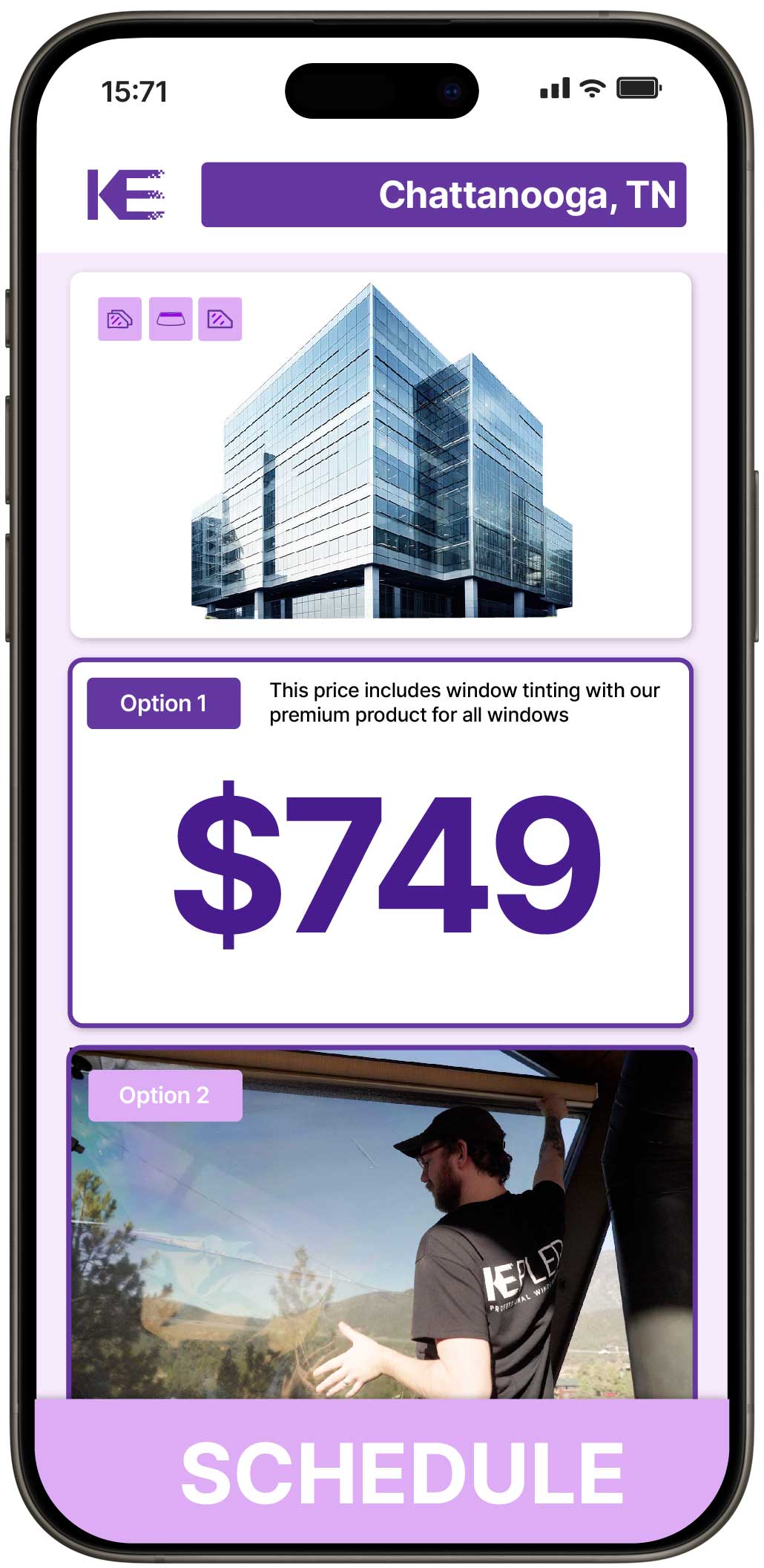 View Affordable Safety and Security Window Film Rates in Chattanooga, Tennessee