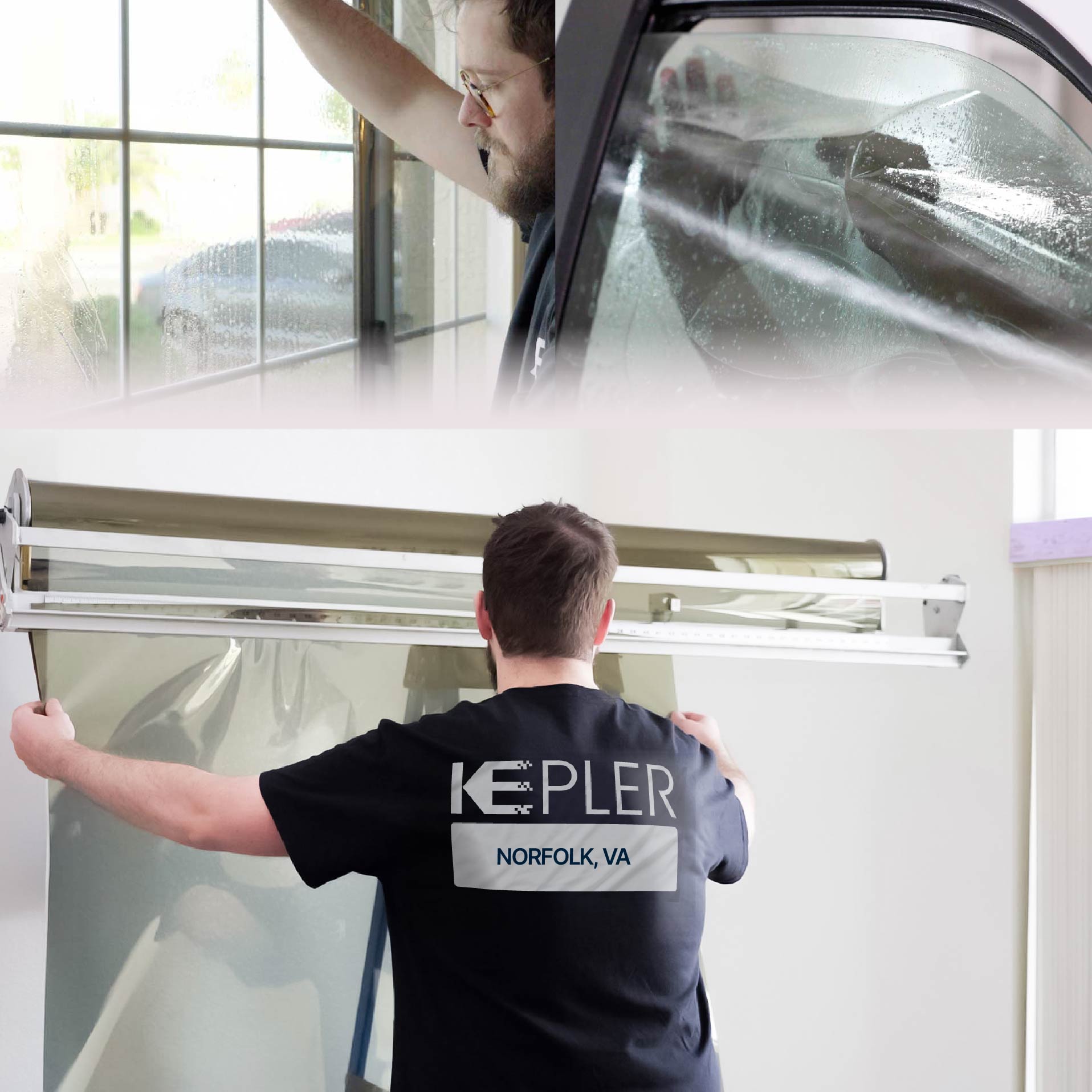 Kepler Specialist Installing Anti-Graffiti Film in Norfolk, Virginia