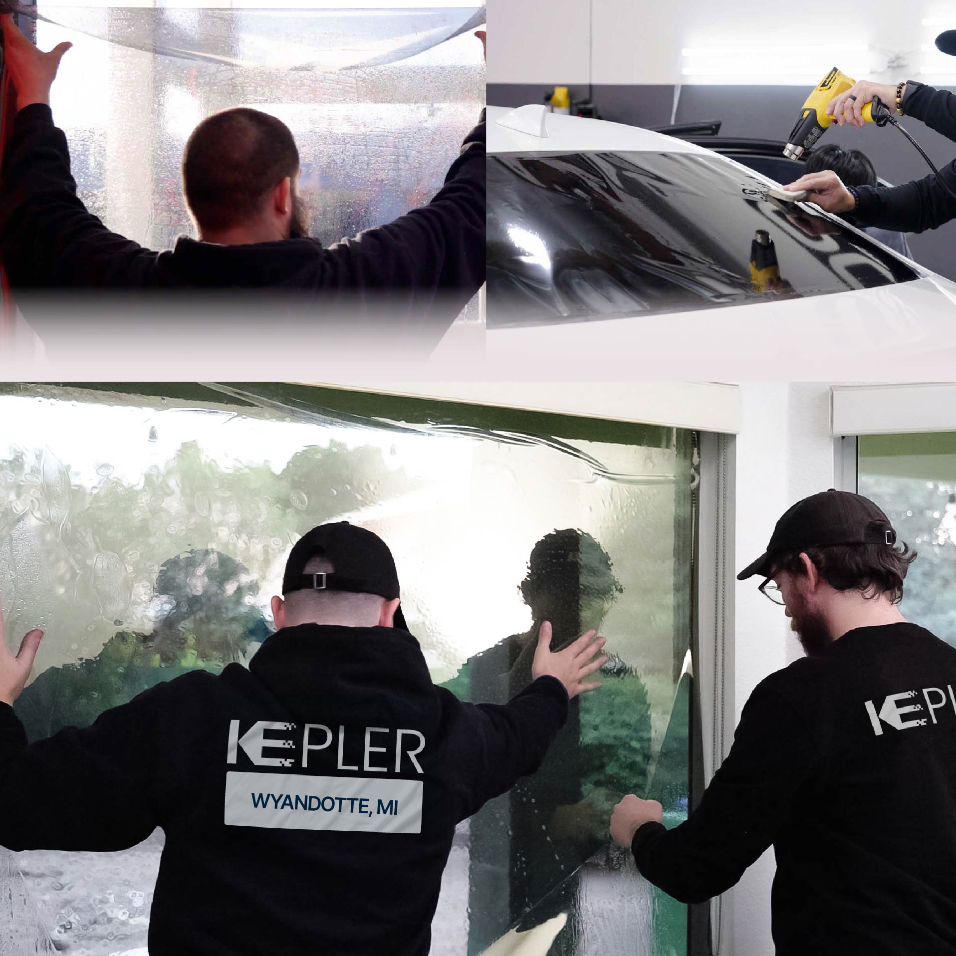 Kepler Specialist Performing Commercial Window Tinting in Wyandotte Wyandotte