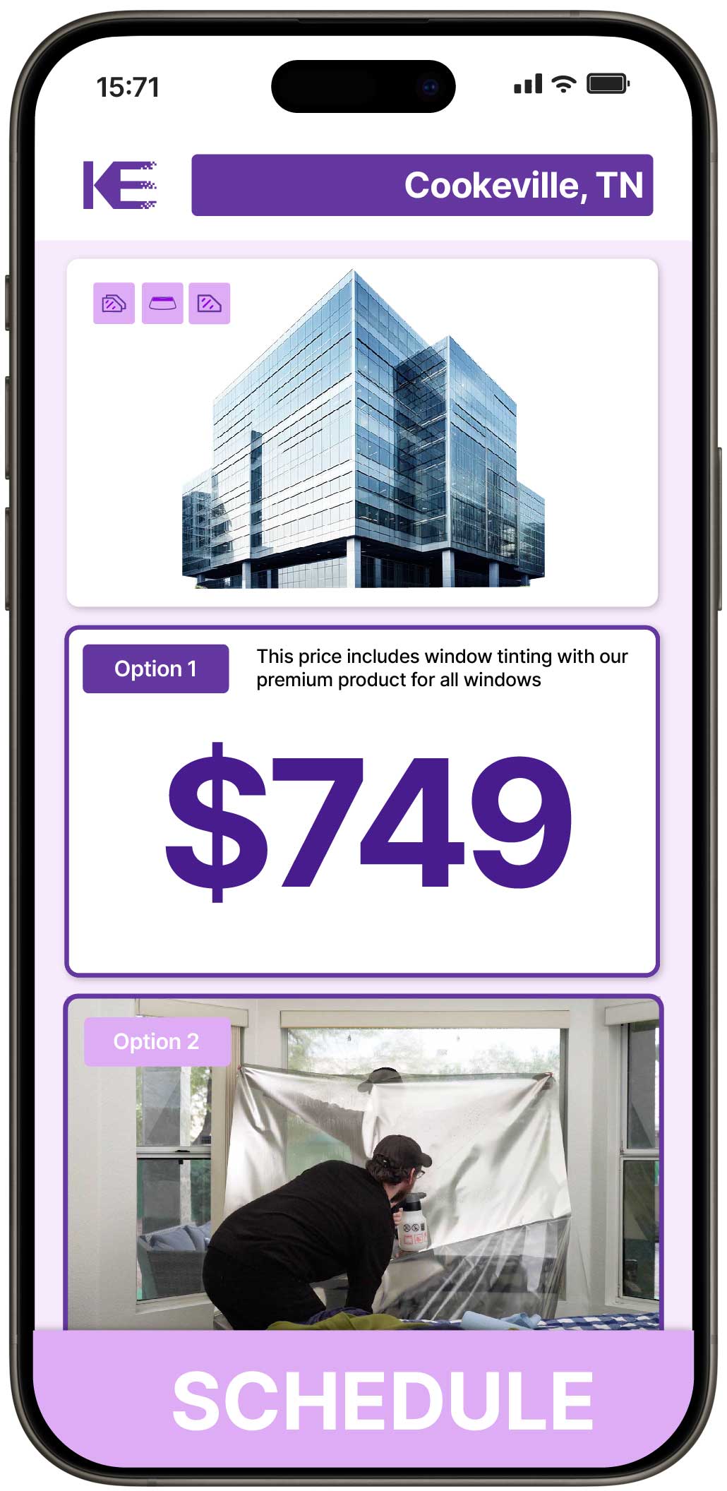 View Affordable Safety and Security Window Film Rates in Cookeville, Tennessee