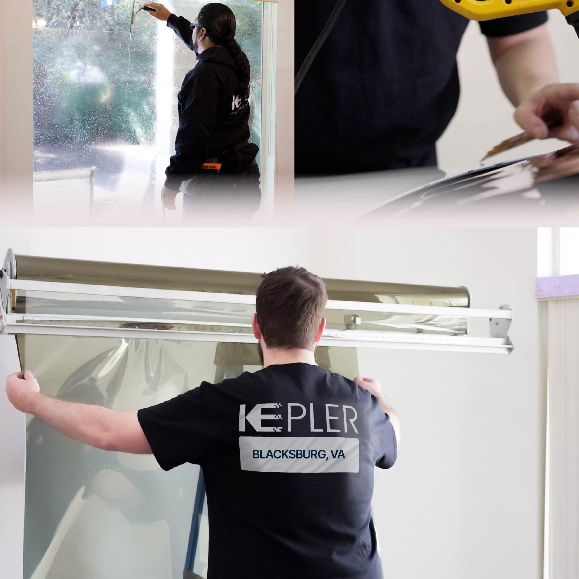 Kepler Specialist Installing Anti-Graffiti Film in Blacksburg, Virginia