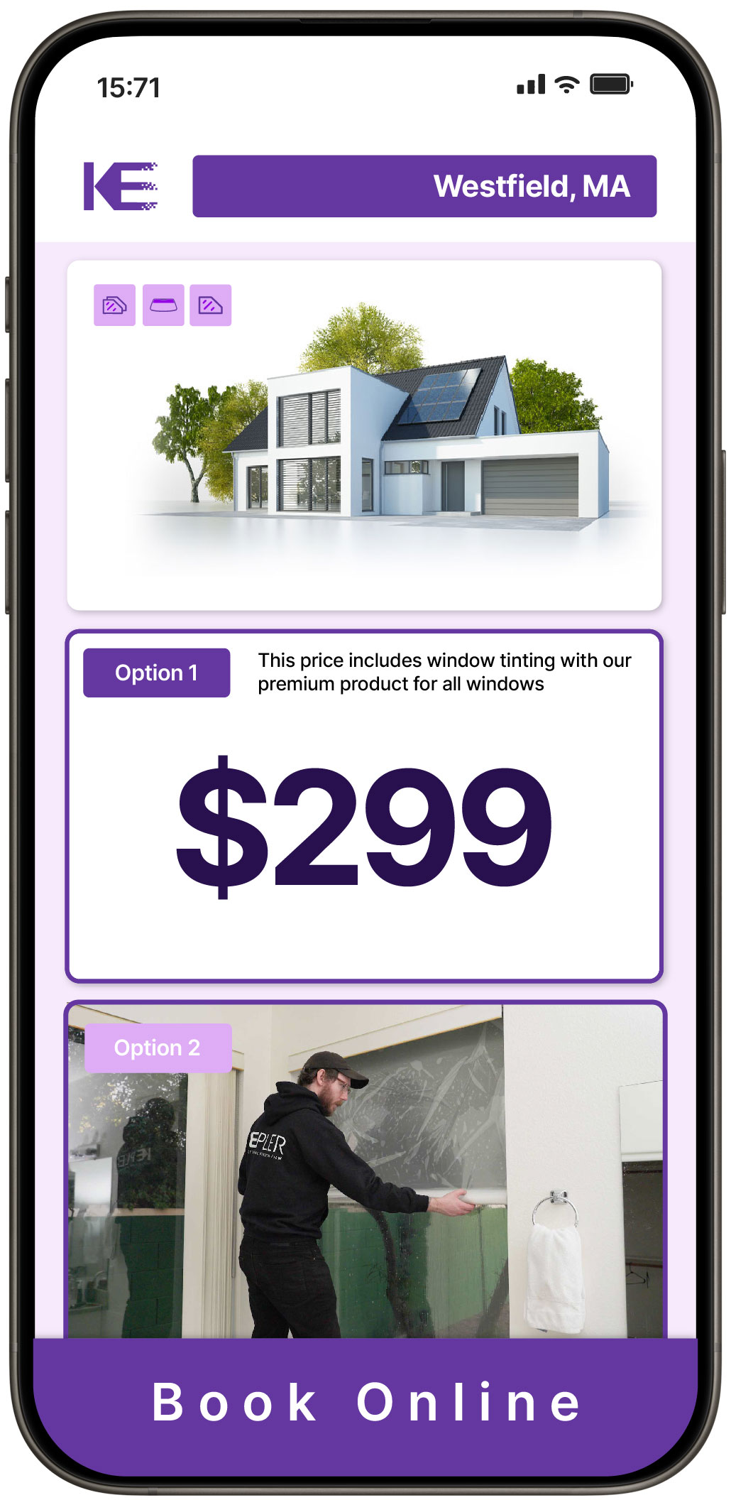 View Reasonable Home Window Tinting Prices in Westfield, Massachusetts