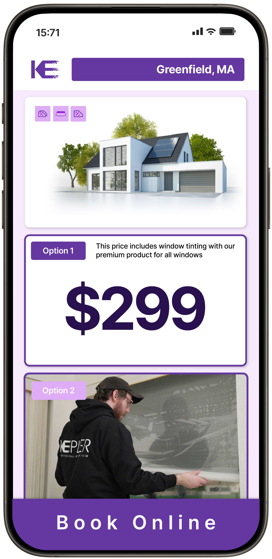 View Competitive Home Window Tinting Prices in Greenfield, Massachusetts