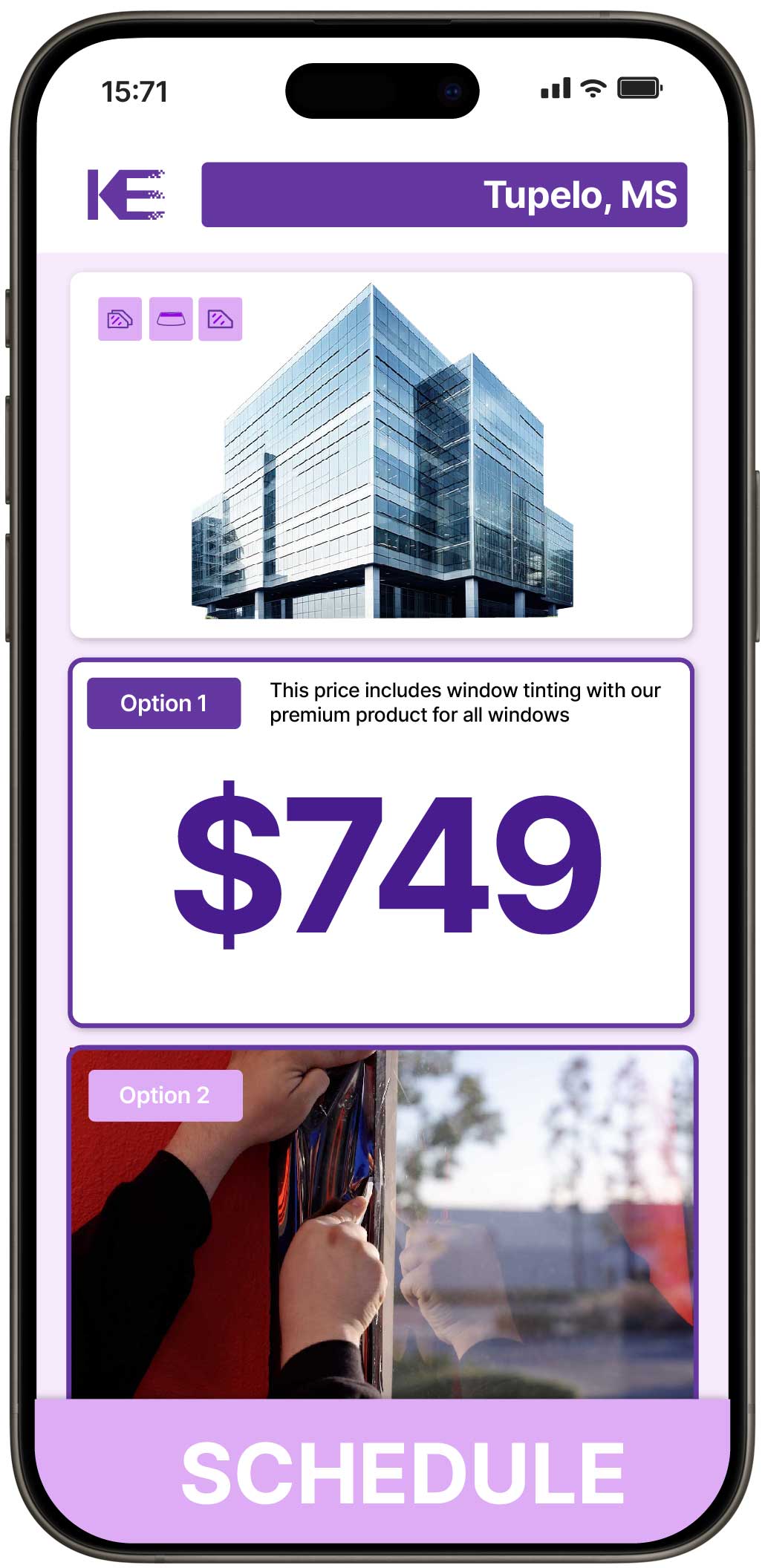 View Reasonable Safety and Security Window Film Prices in Tupelo, Mississippi