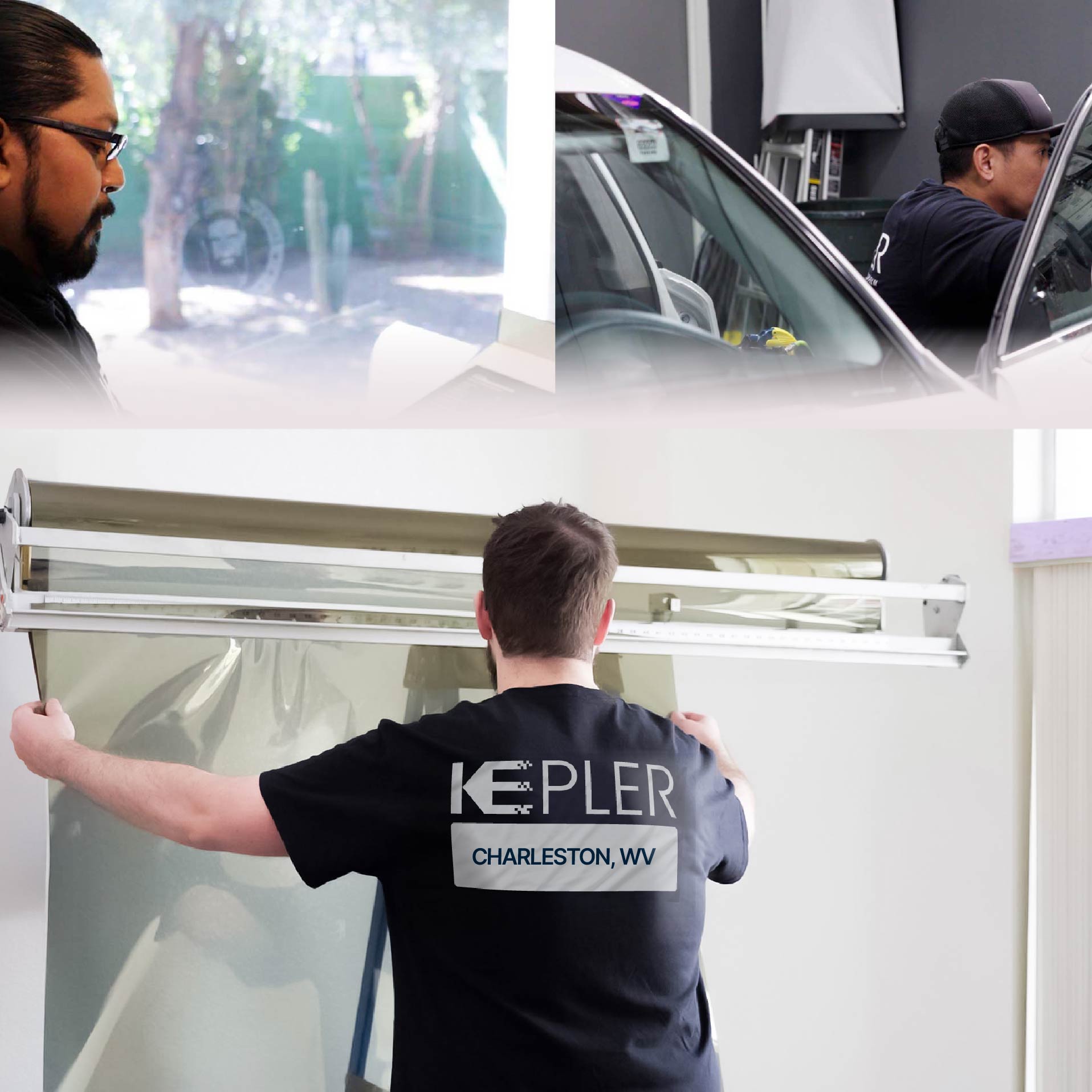 Kepler Specialist Installing Anti-Graffiti Film in Charleston, West Virginia